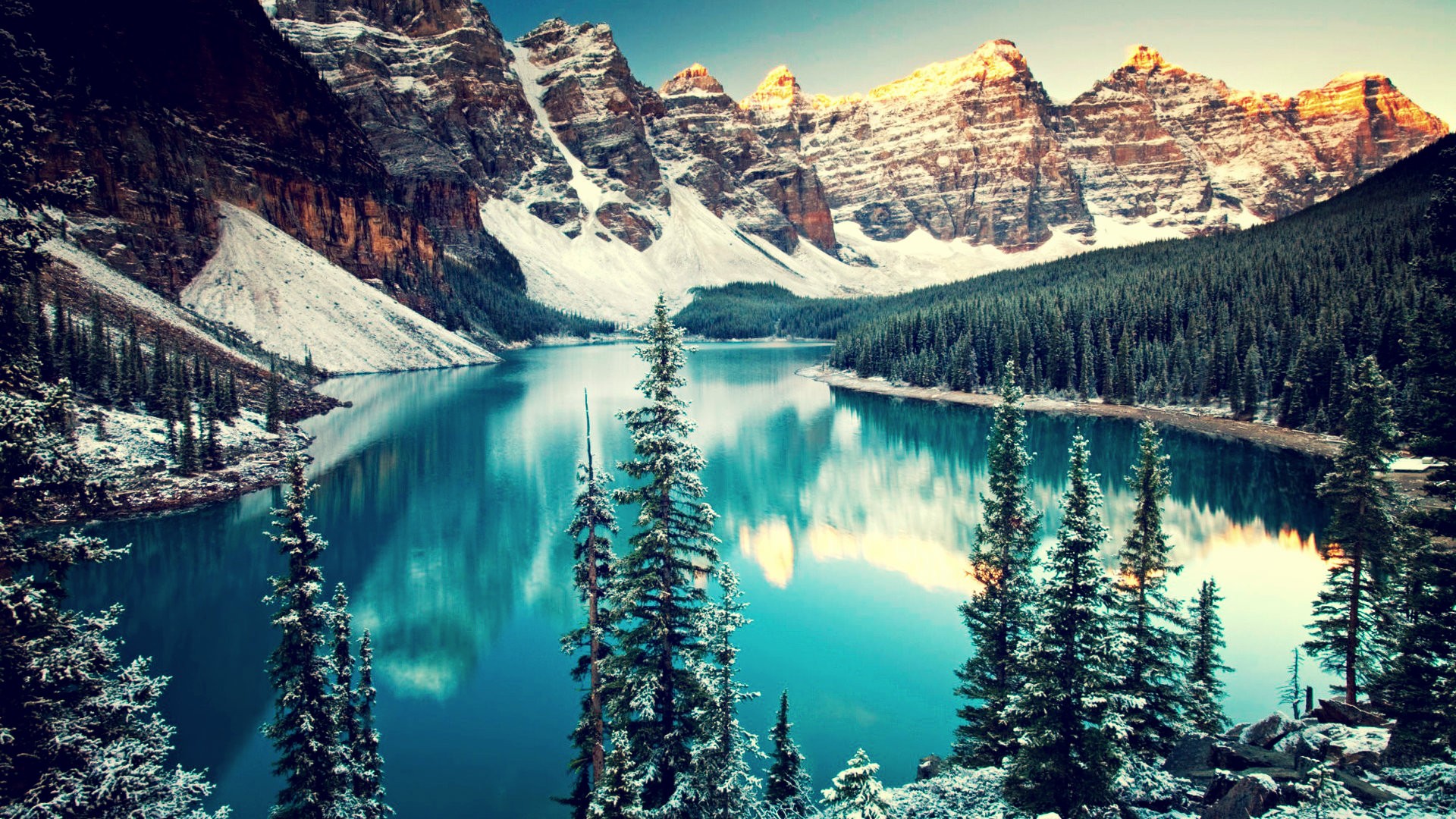 Moraine Lake Night Wallpapers