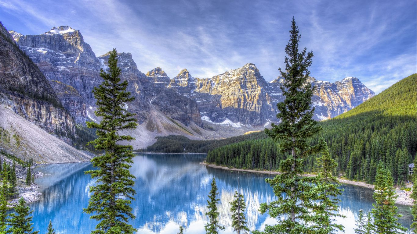 Moraine Lake Night Wallpapers