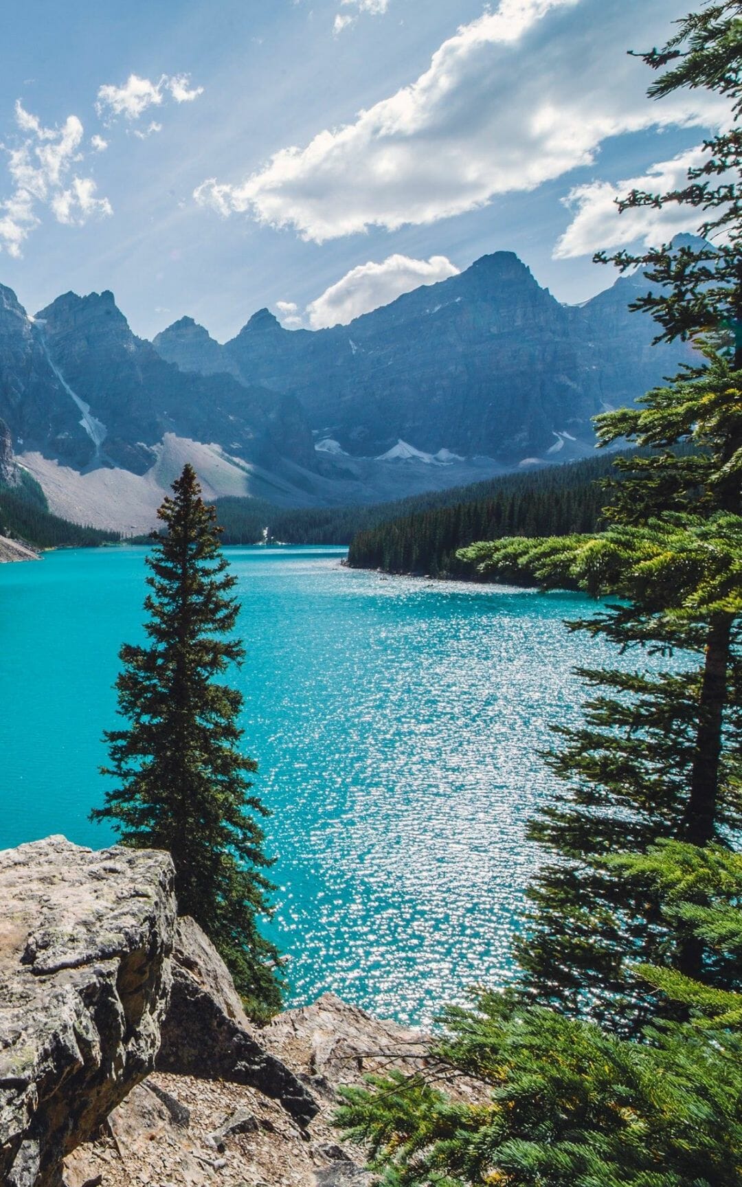 Moraine Lake Night Wallpapers