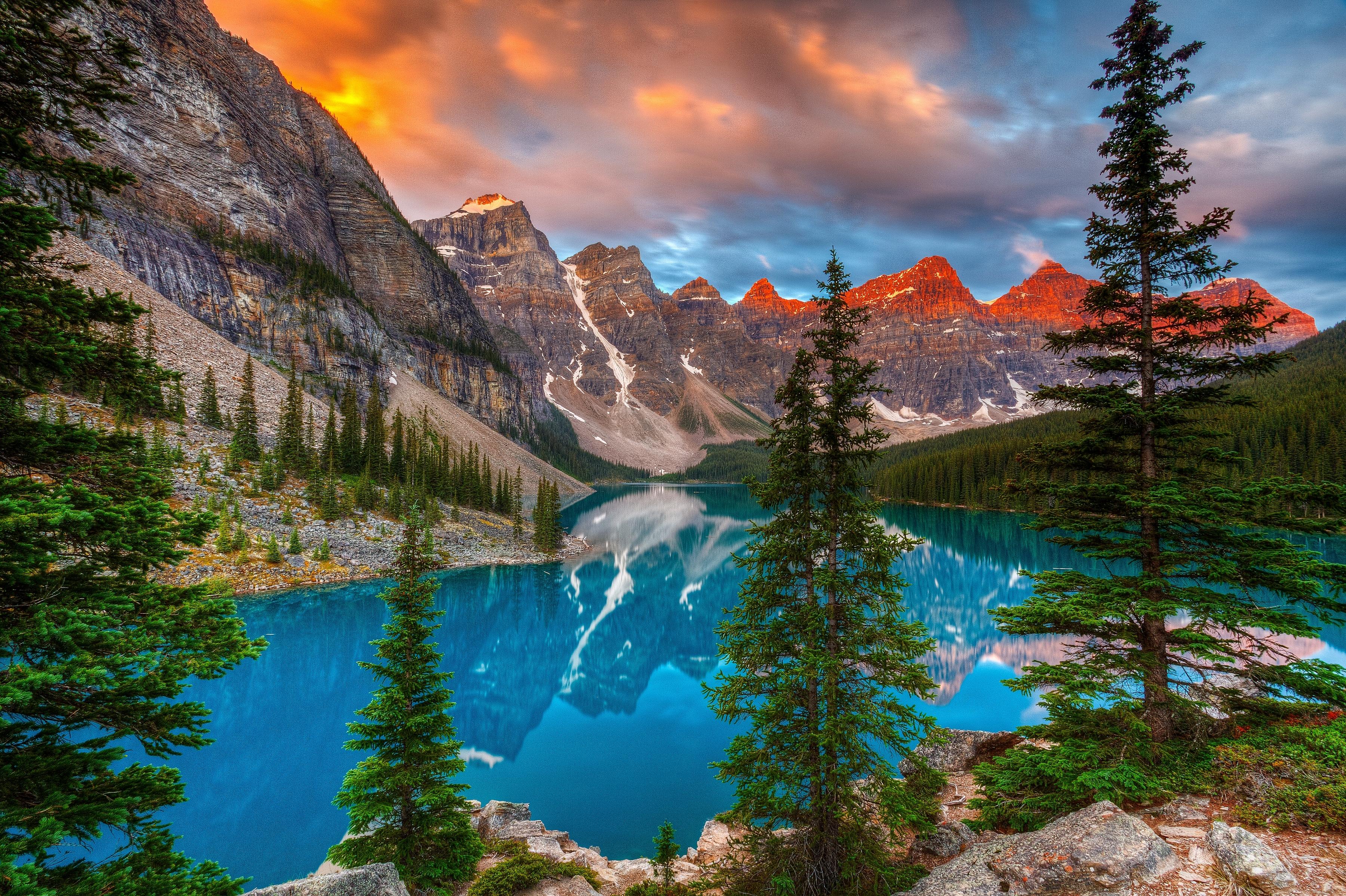 Moraine Lake Night Wallpapers