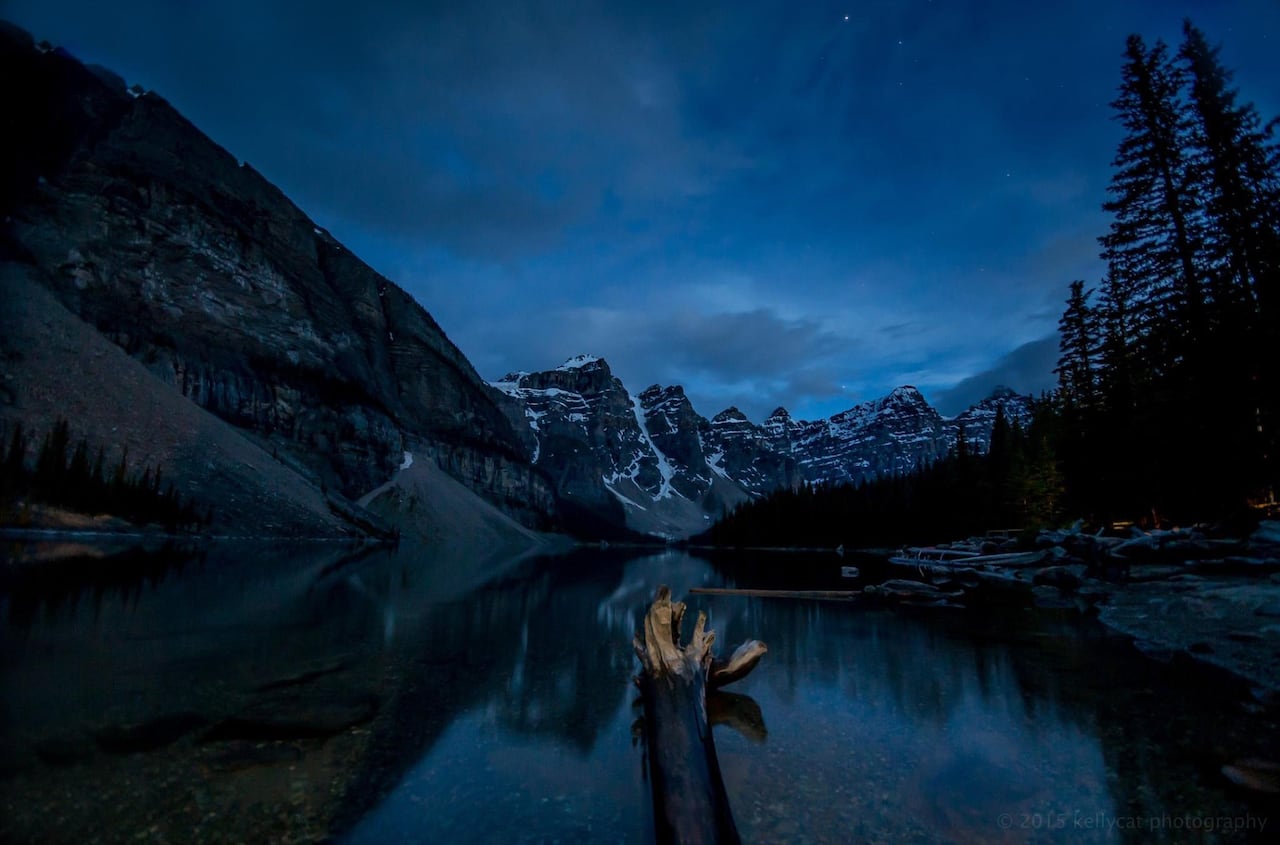 Moraine Lake South Channel Wallpapers