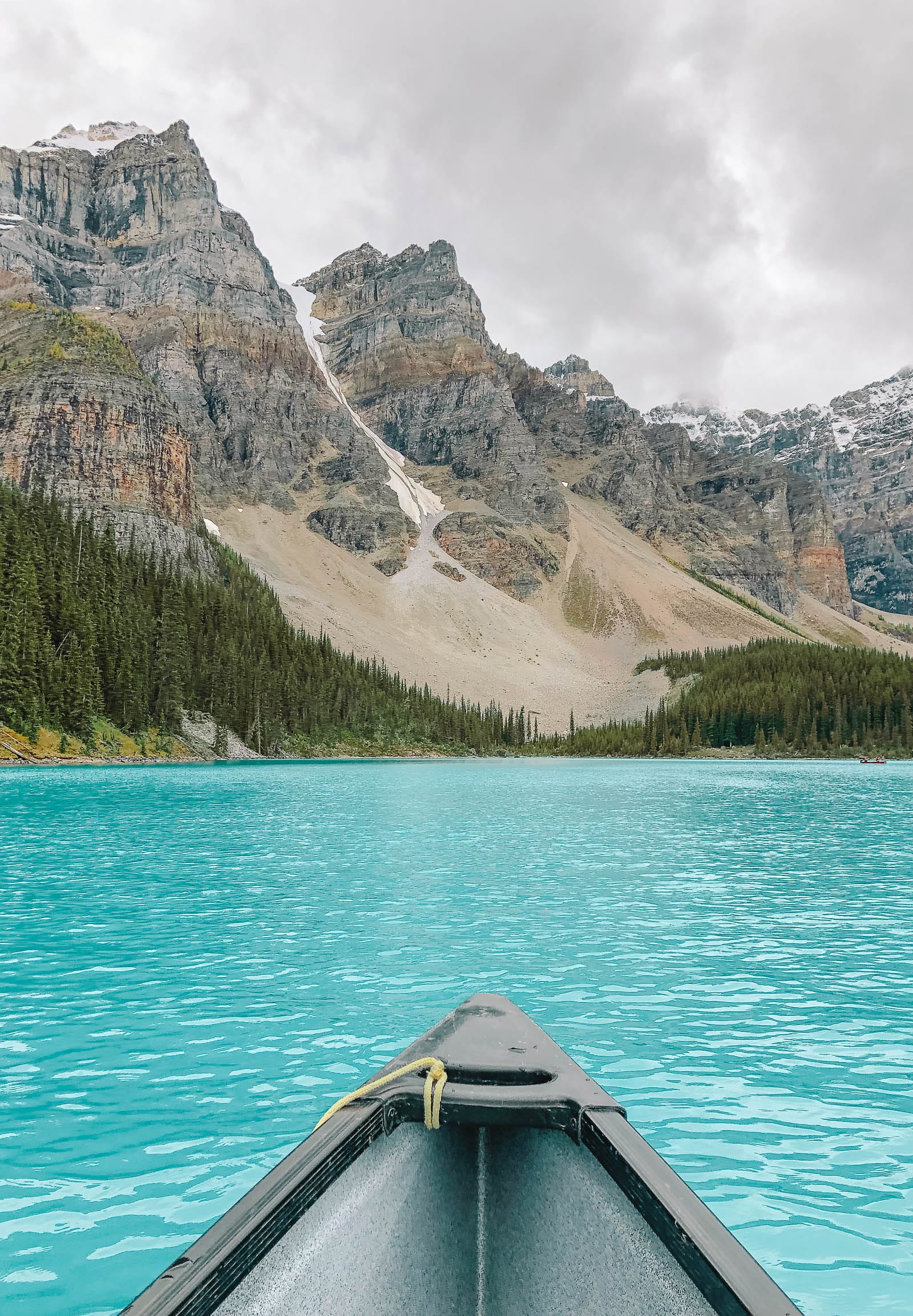 Moraine Lake South Channel Wallpapers