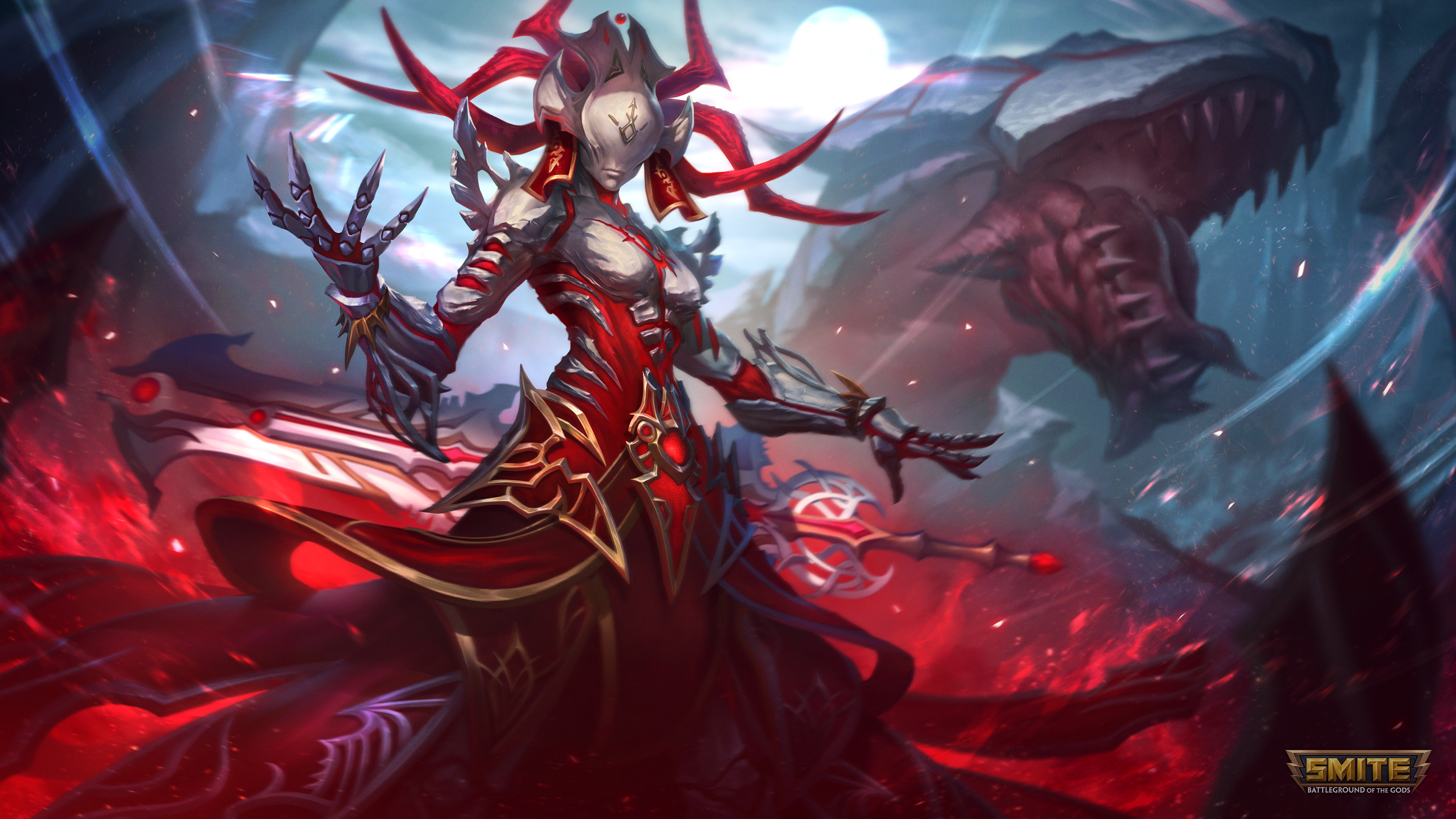 Morgan le Fay Smite Wallpapers