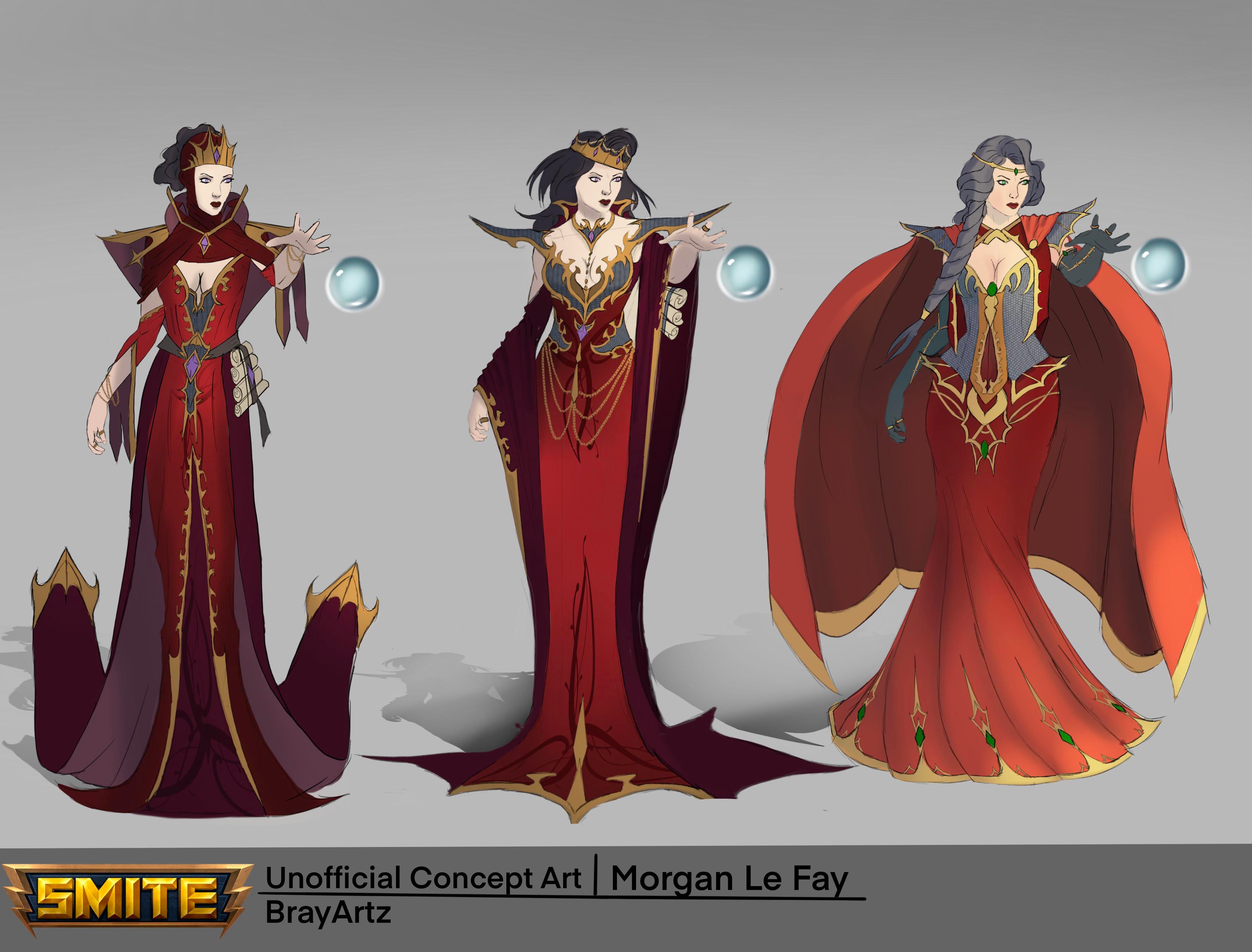 Morgan le Fay Smite Wallpapers