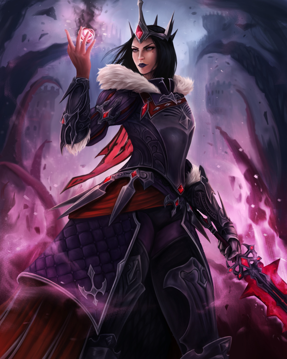 Morgan le Fay Smite Wallpapers