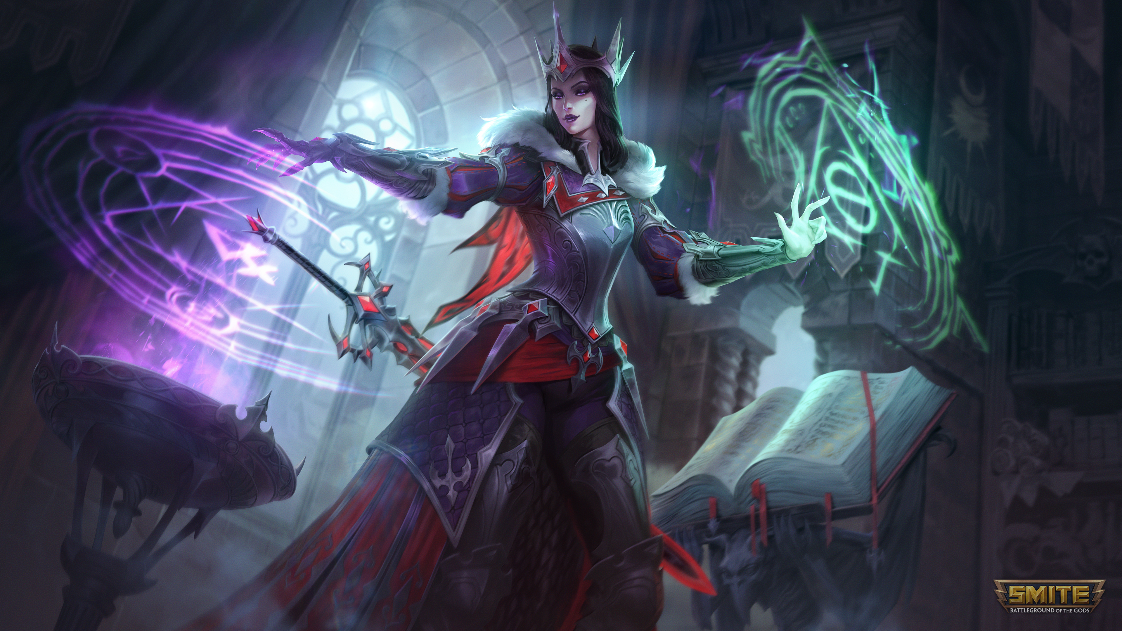 Morgan le Fay Smite Wallpapers