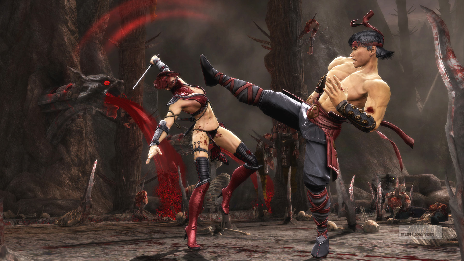 mortal kombat 9 liu kang Wallpapers