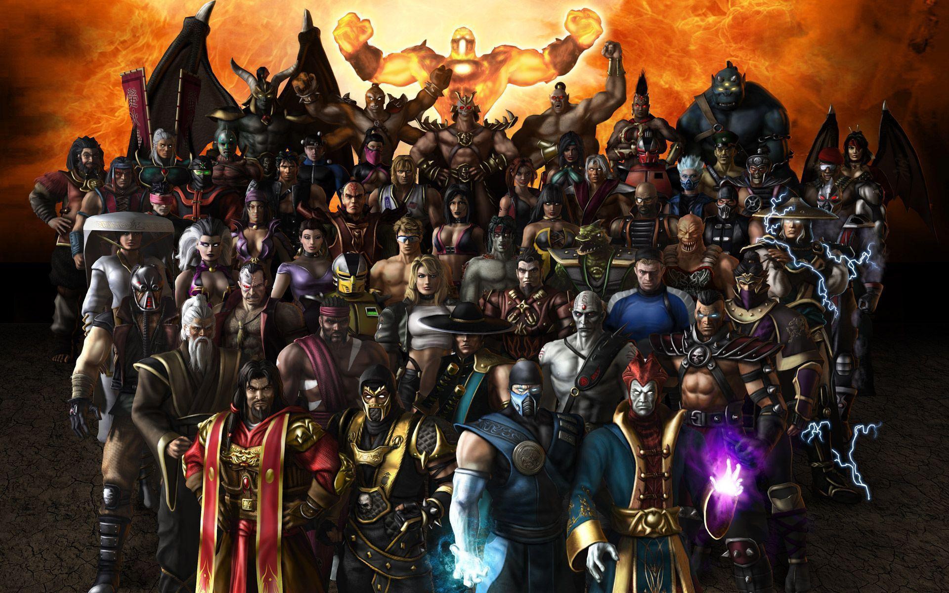 mortal kombat characters Wallpapers