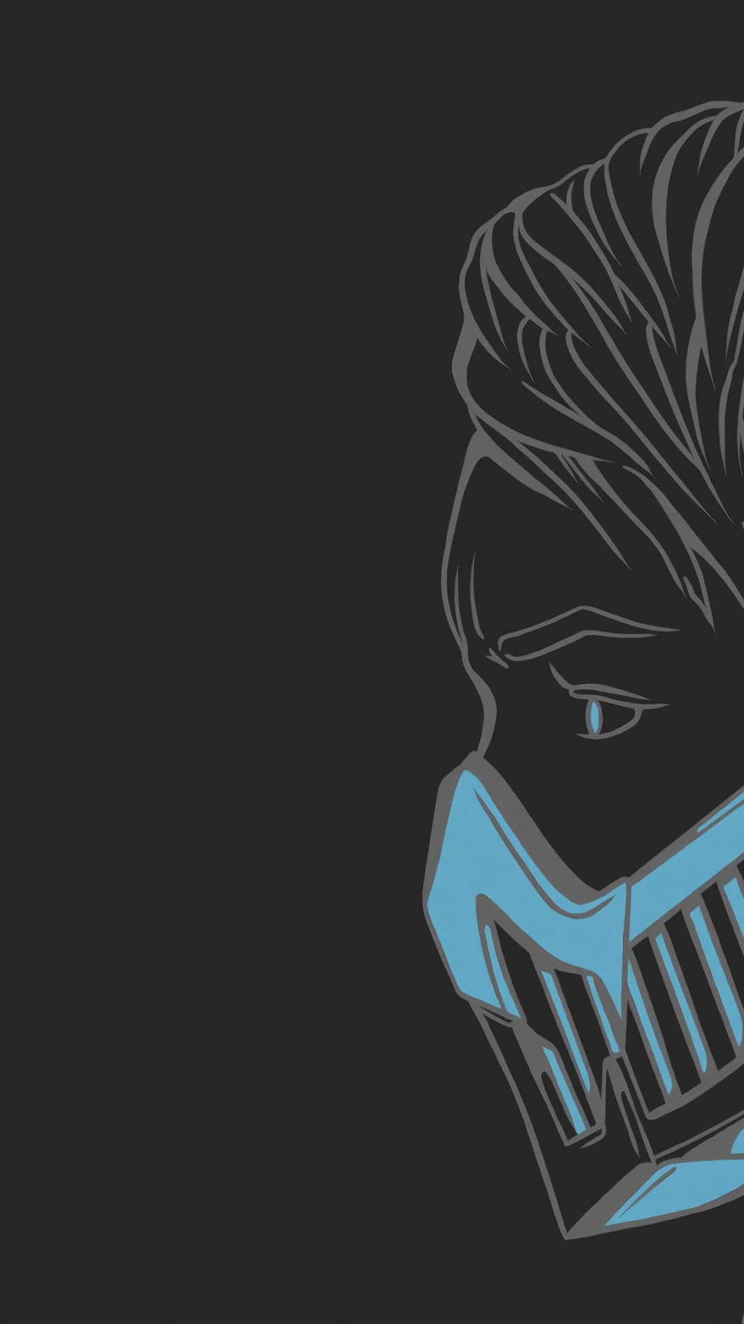 Mortal Kombat Dark Minimal Sub Zero Wallpapers