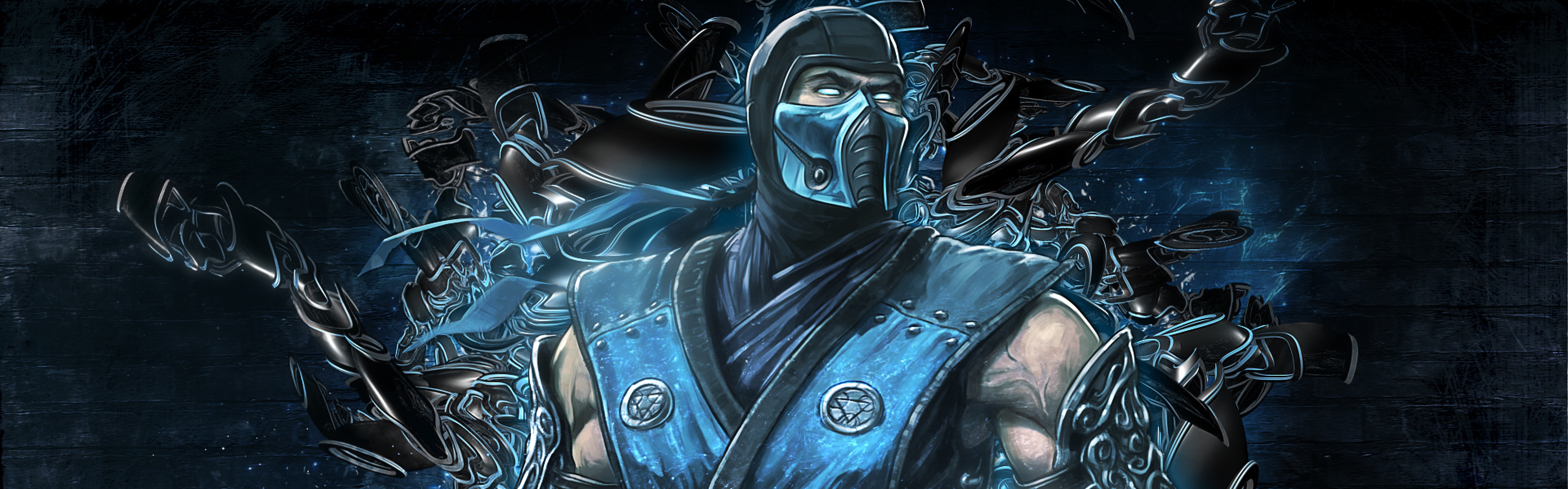 Mortal Kombat Dark Minimal Sub Zero Wallpapers