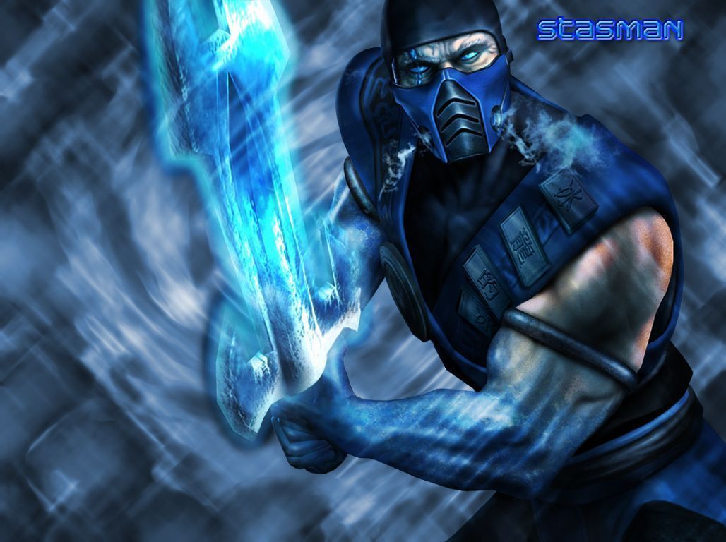 Mortal Kombat Dark Minimal Sub Zero Wallpapers