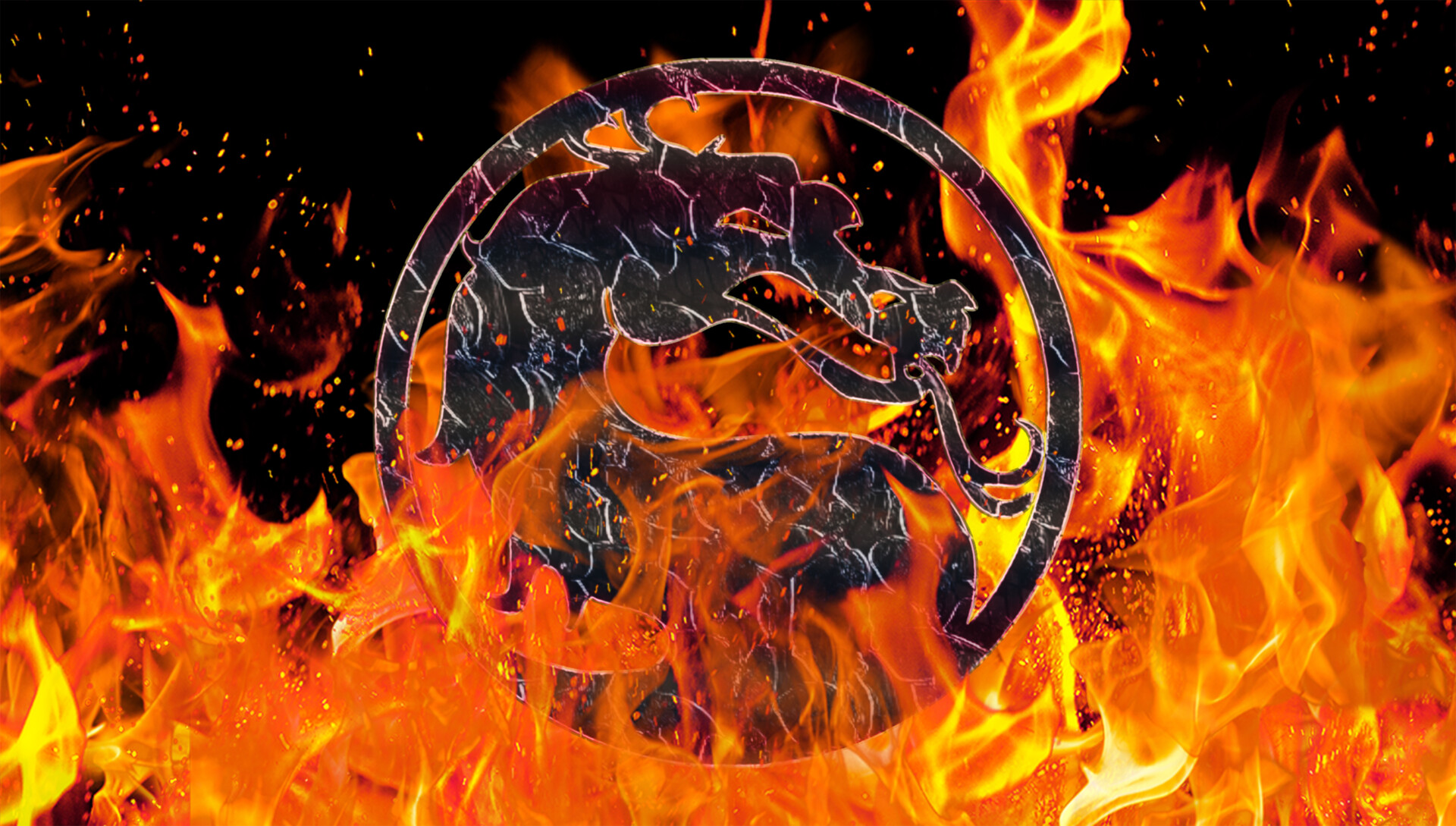 mortal kombat dragon logo wallpaper hd Wallpapers