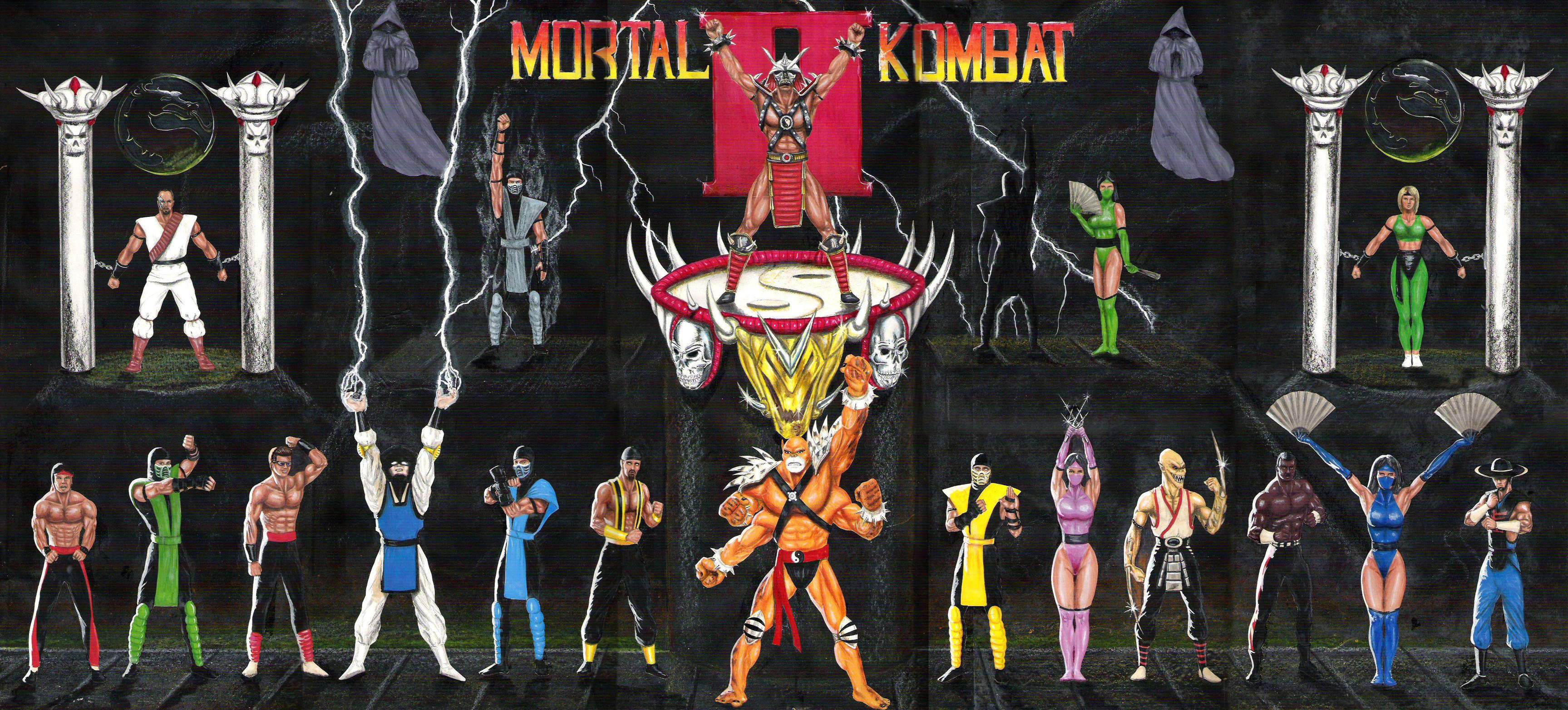 mortal kombat ii wallpapers Wallpapers