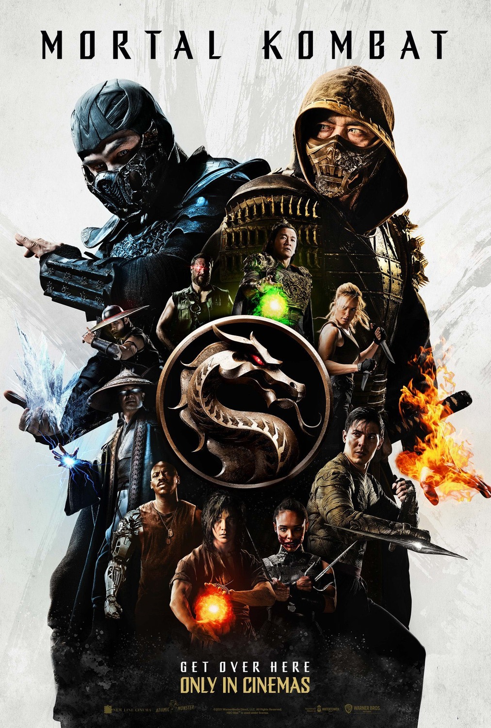 Mortal Kombat Movie Official Poster Wallpapers