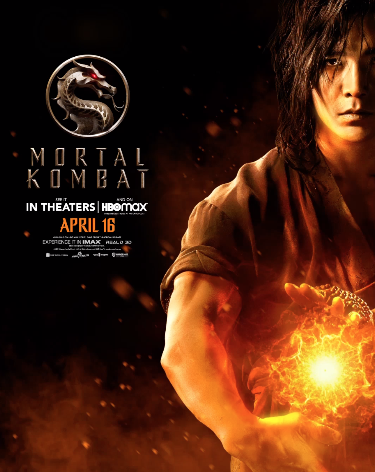 Mortal Kombat Movie Official Poster Wallpapers