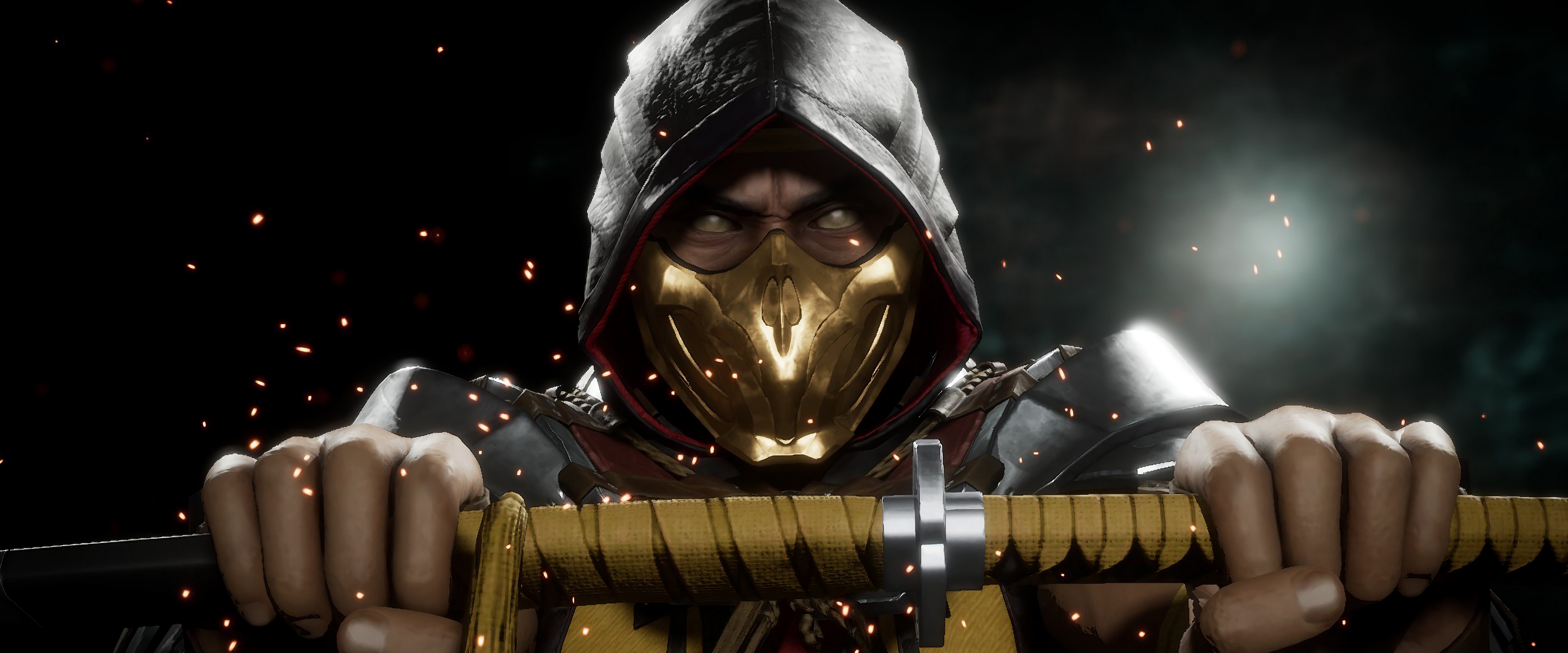 mortal kombat scorpion 4k desktop wallpapers Wallpapers