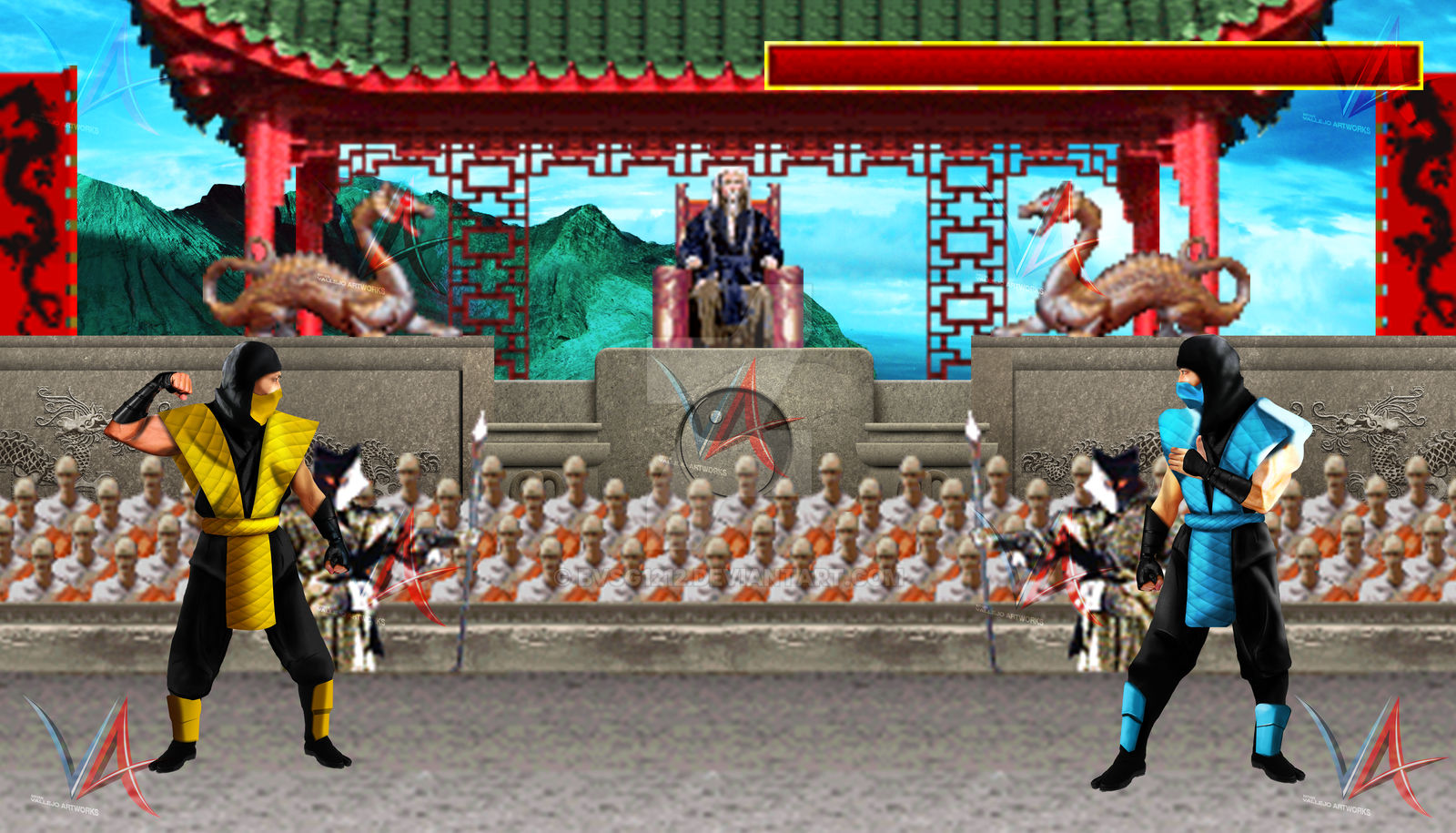 mortal kombat scorpion vs sub zero wallpaper Wallpapers