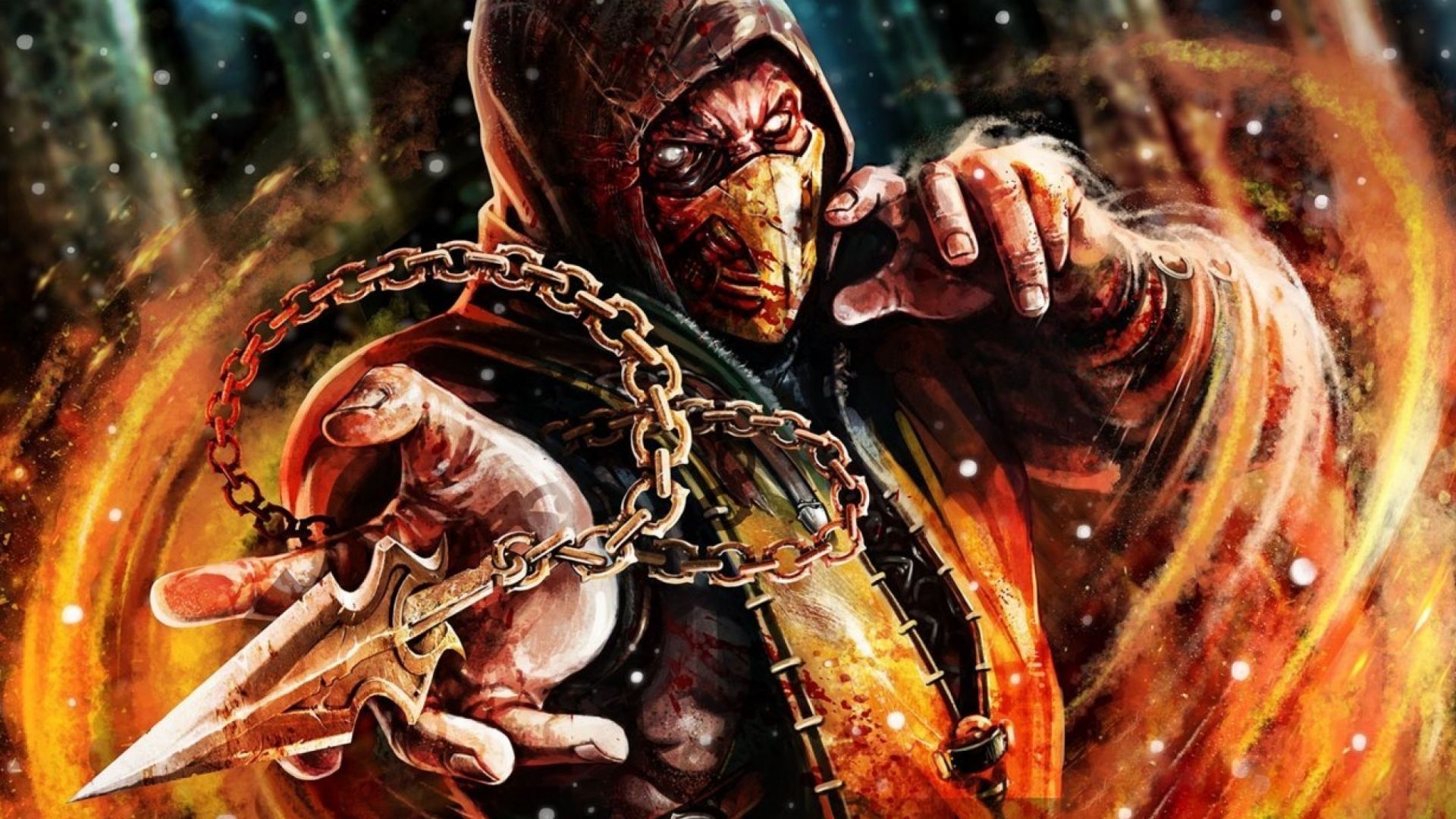 mortal kombat scorpion Wallpapers