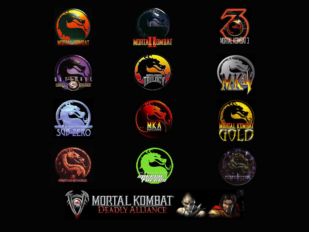 mortal kombat x logo Wallpapers