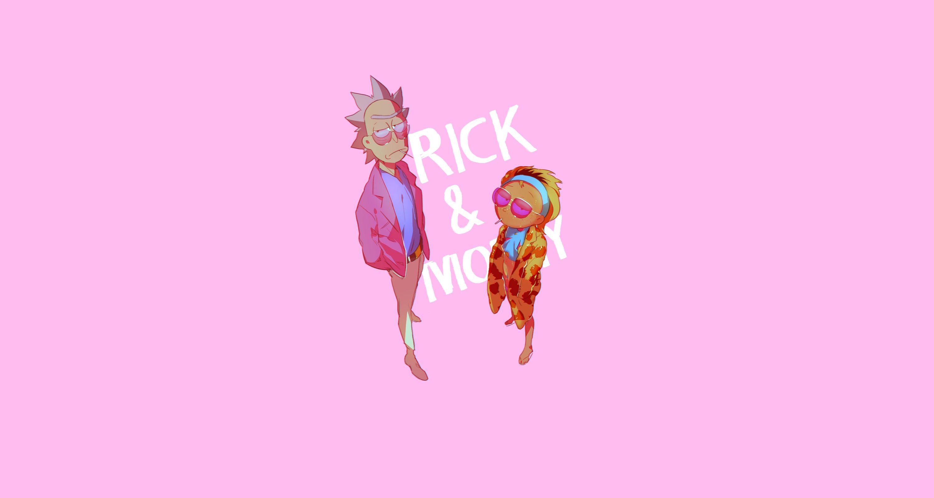 Morty Smith Rick Sanchez 4K Art Wallpapers