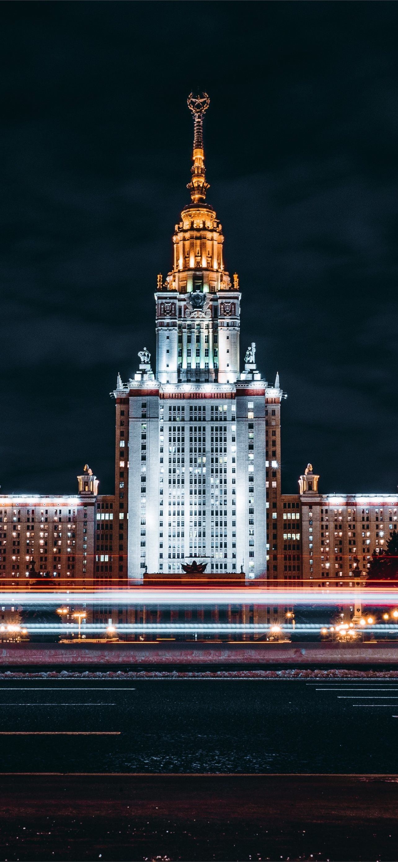 Moscow Russia Skyscrapers Wallpapers