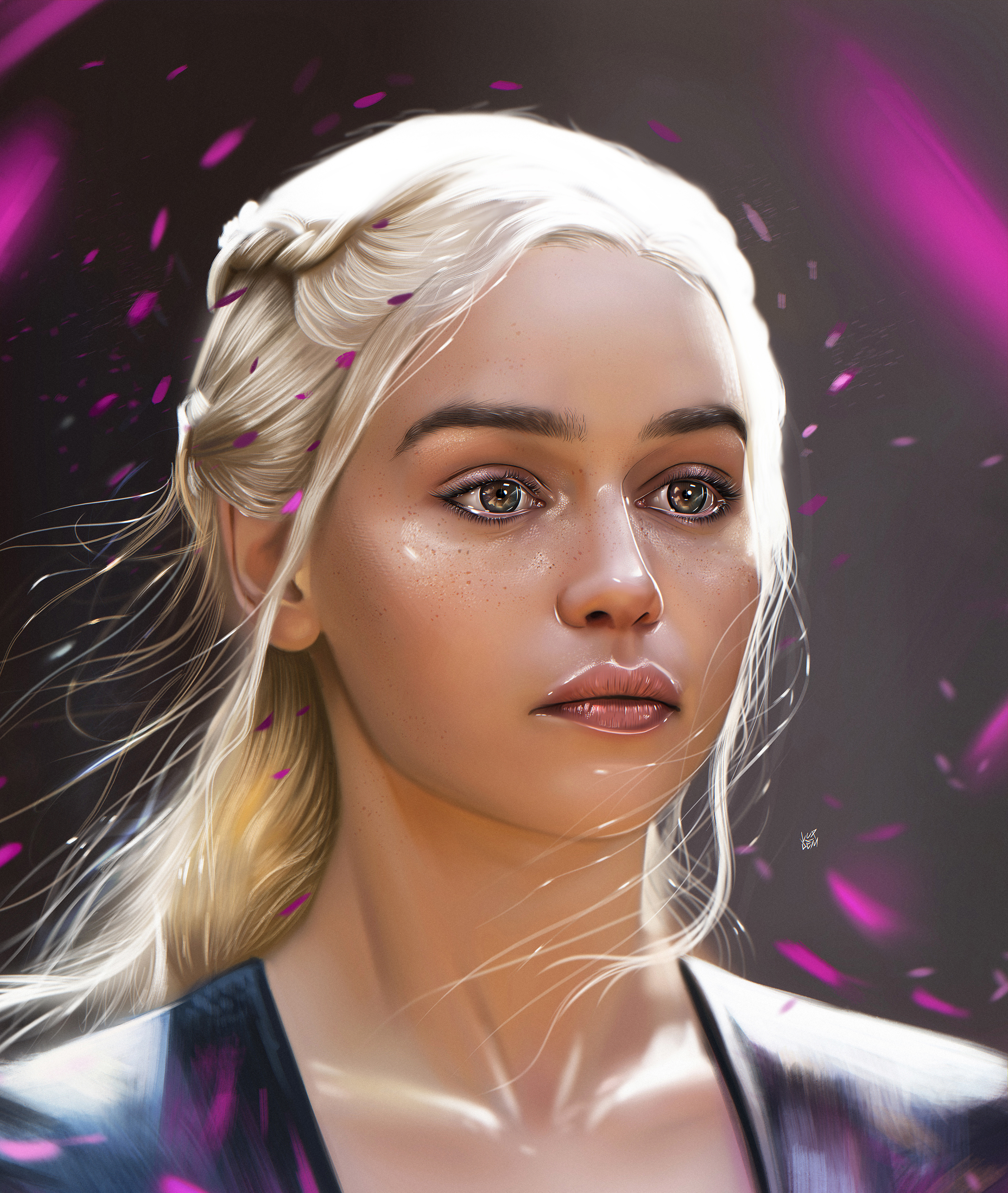 Mother Of Dragons Game Of Thrones 8 Artwork Wallpapers