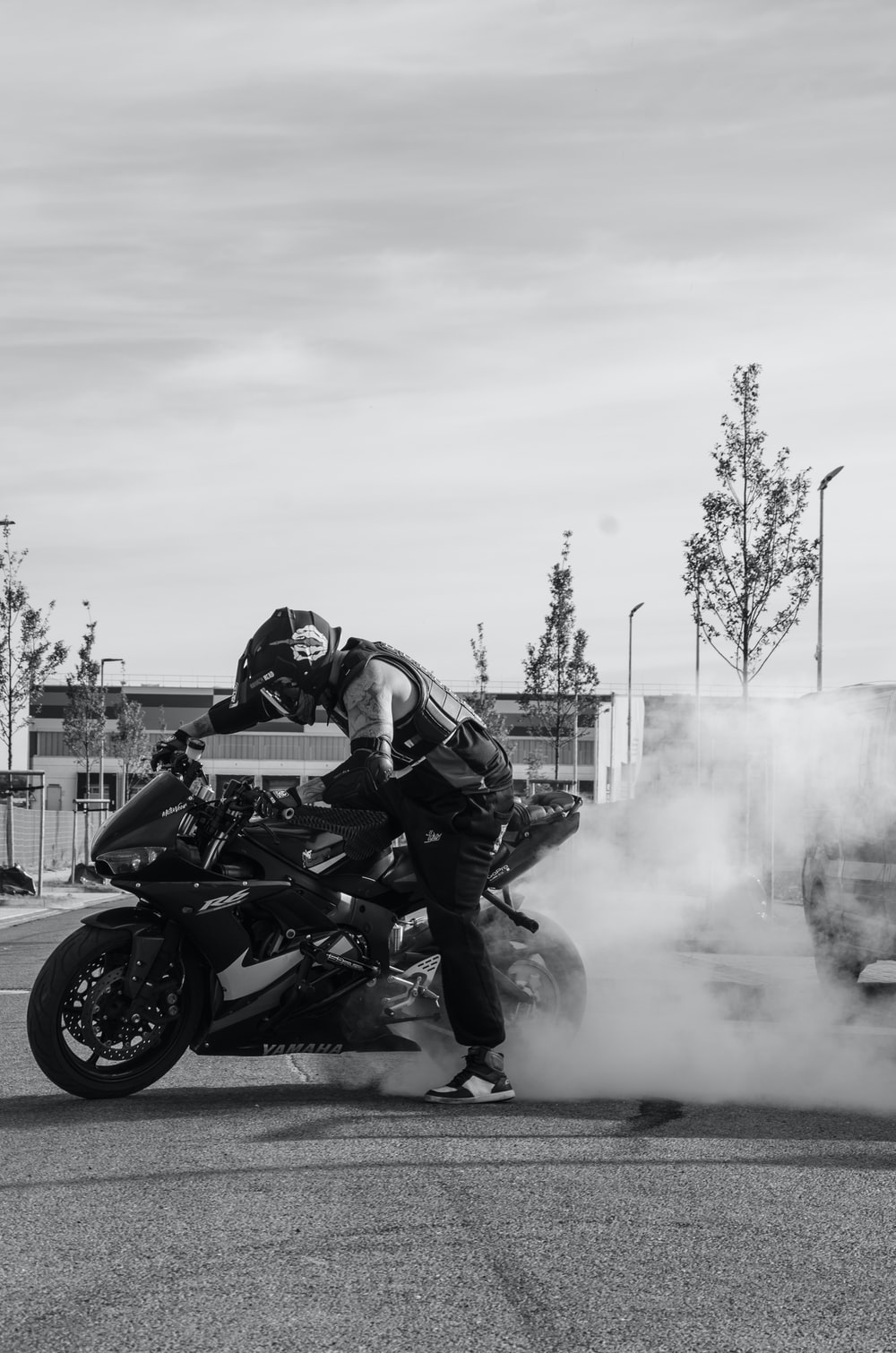 Motocycle Burnout Wallpapers