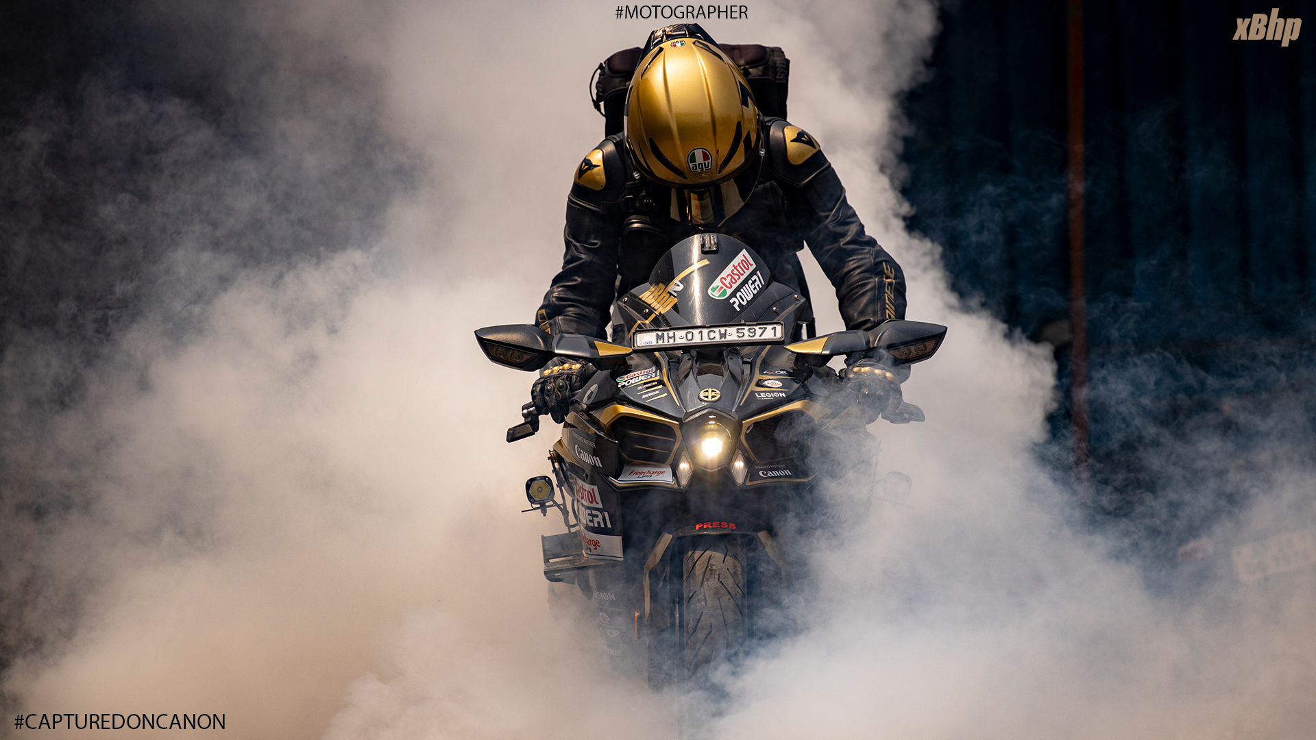 Motocycle Burnout Wallpapers