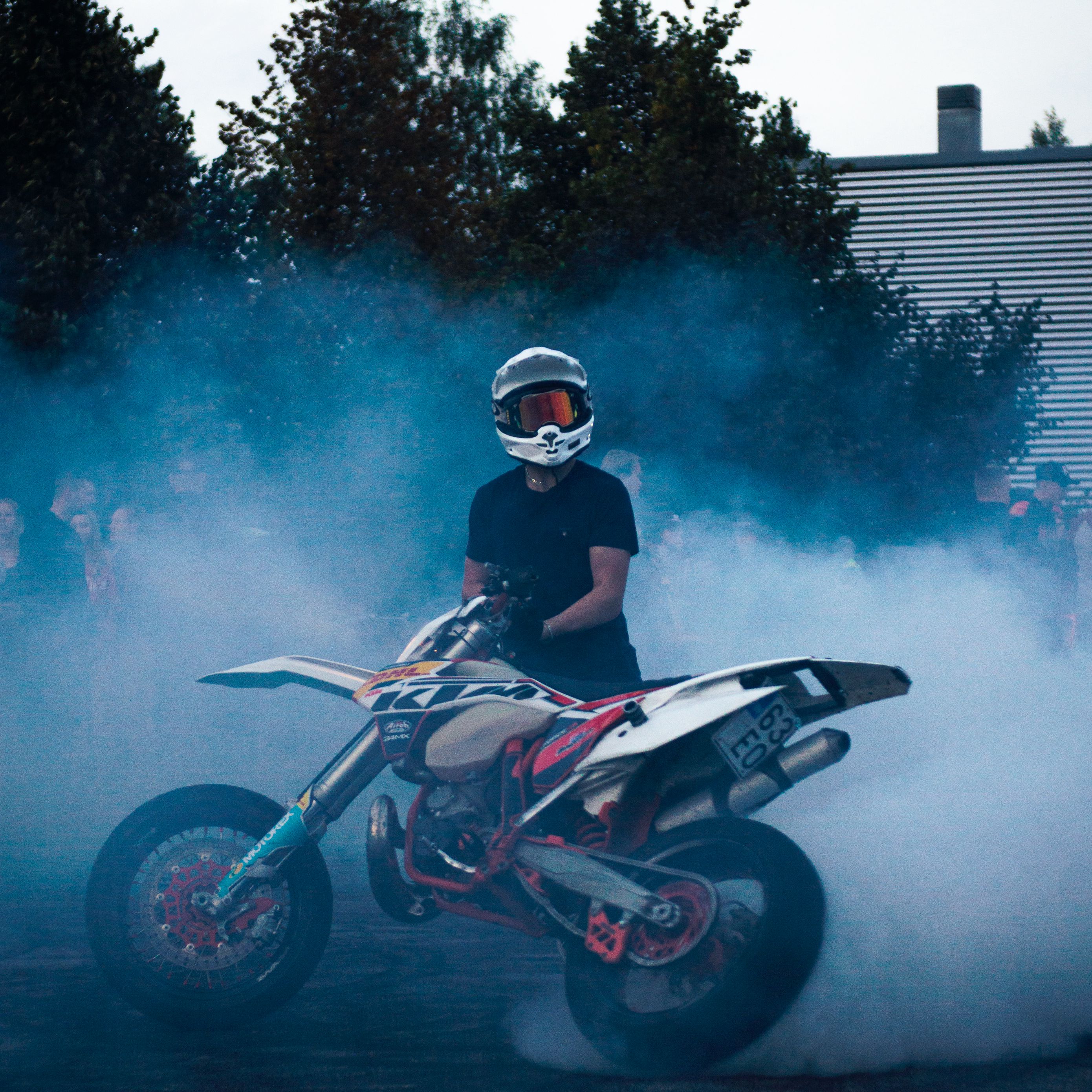 Motocycle Burnout Wallpapers