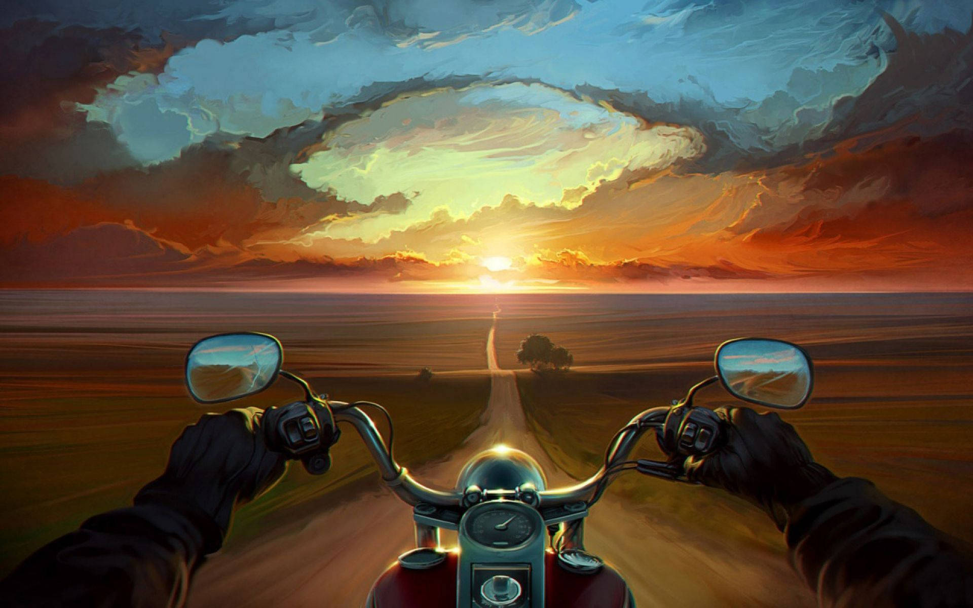 Motorcycle Art Wallpapers