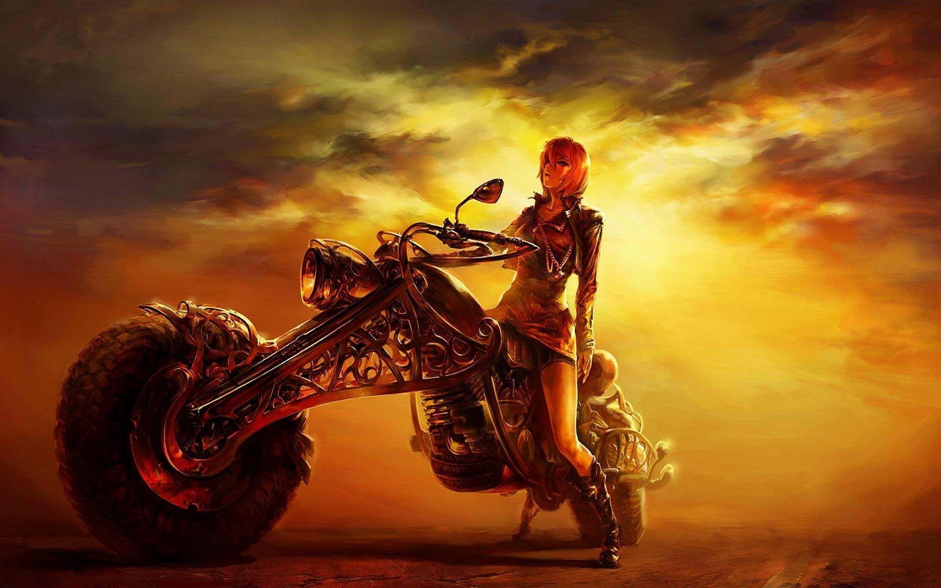 Motorcycle Art Wallpapers