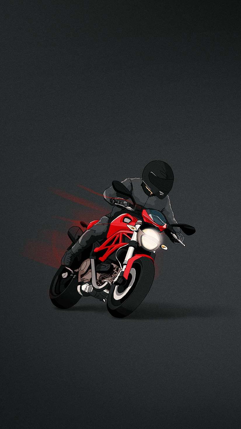 Motorcycle Images Cartoon Wallpapers