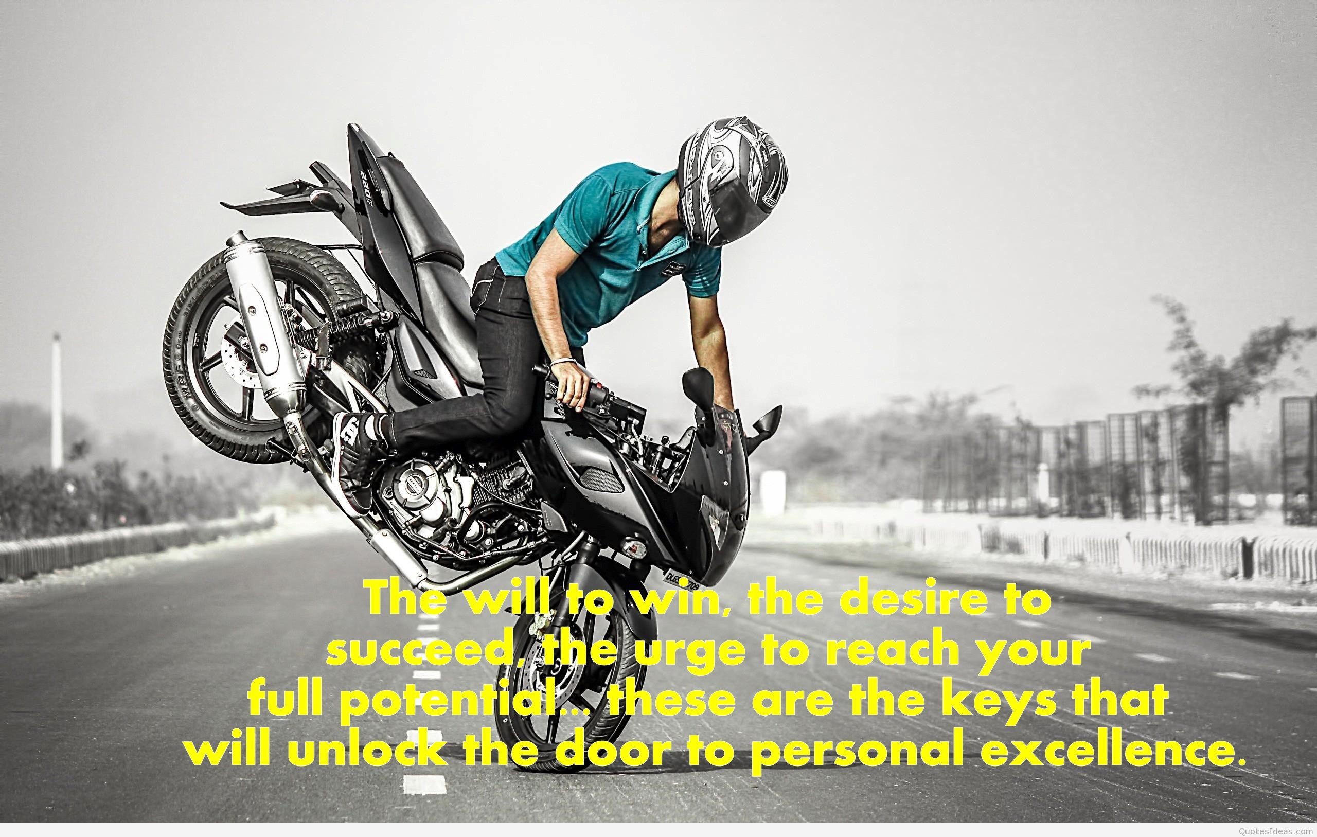 Motorcycle Quote Wallpapers