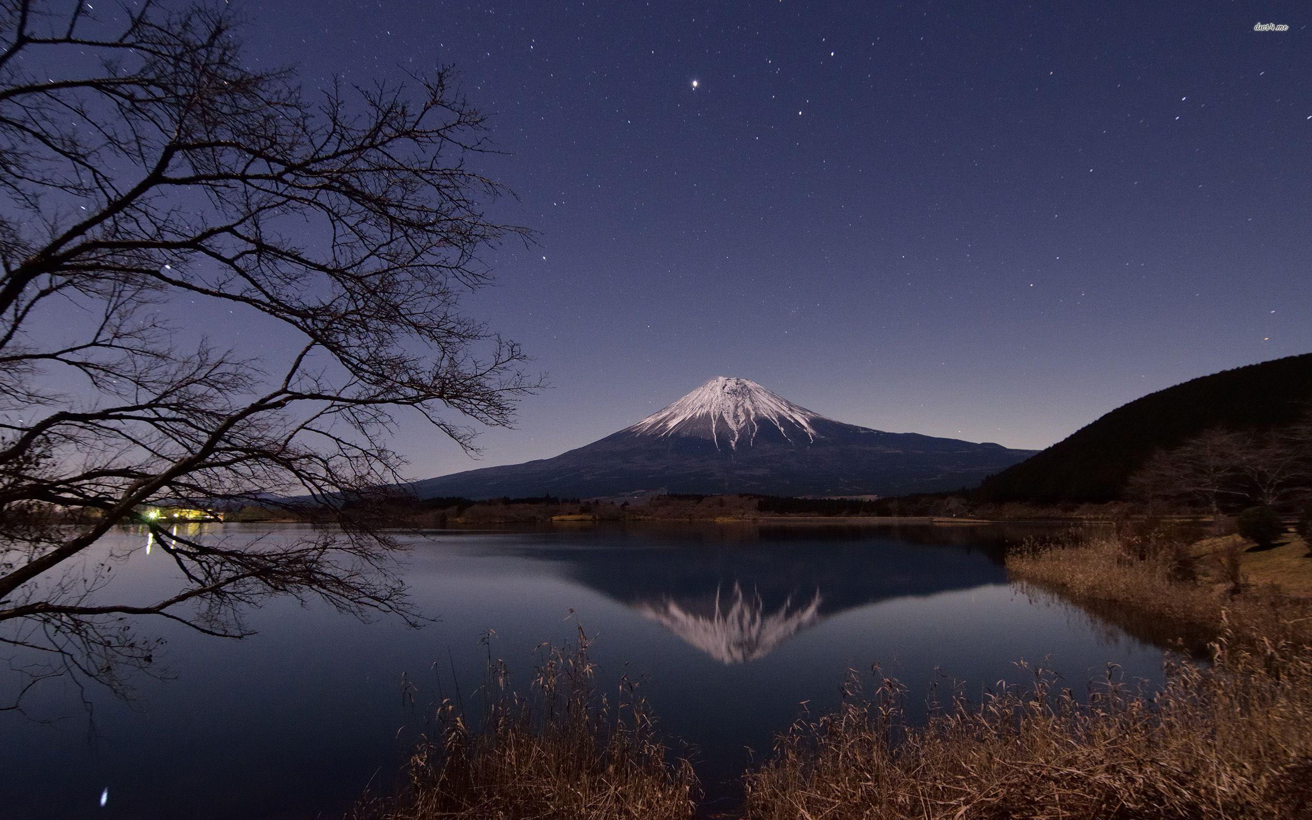 Mount Fuji 4K Japan Photography Night Wallpapers