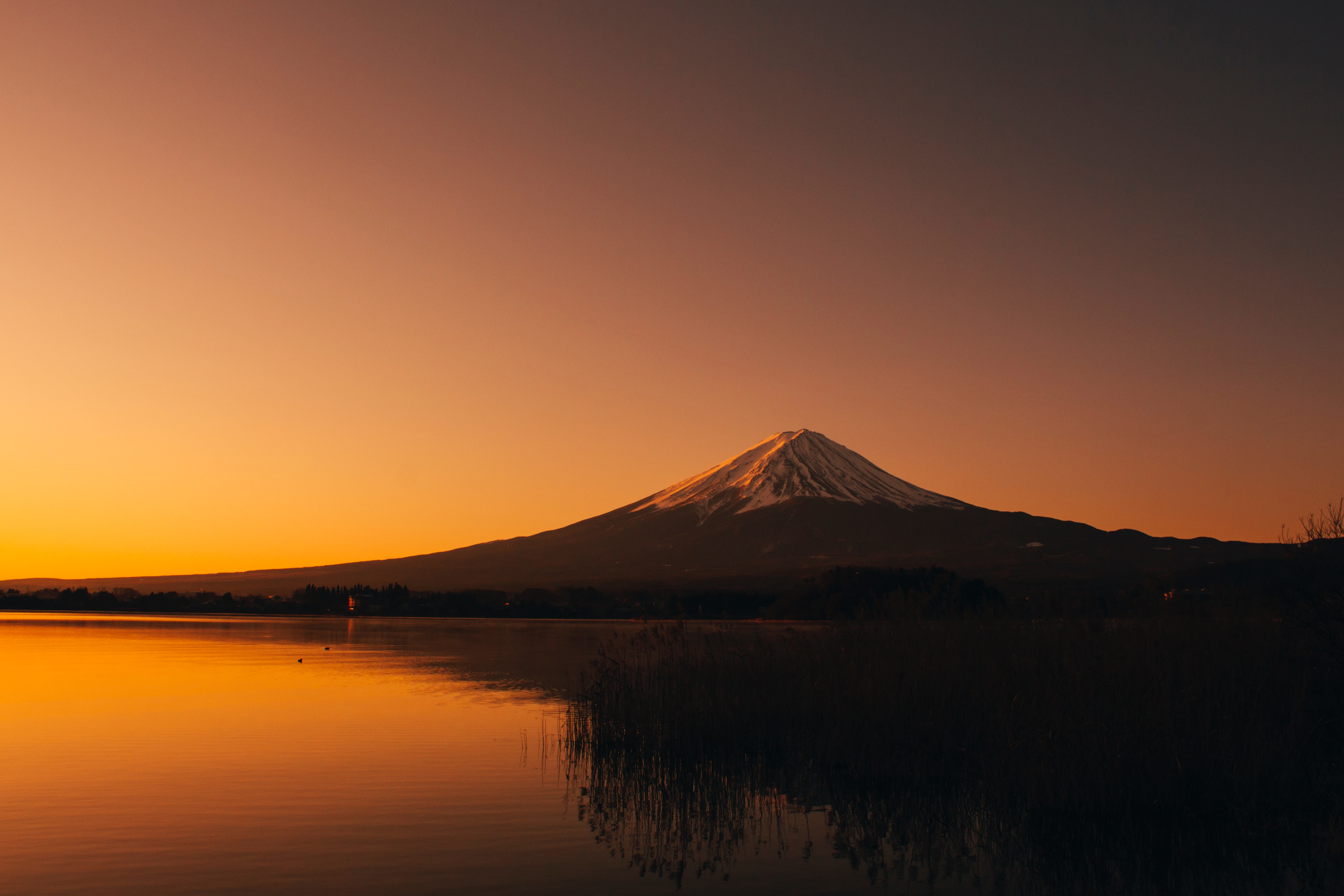 Mount Fuji 4K Japan Photography Night Wallpapers