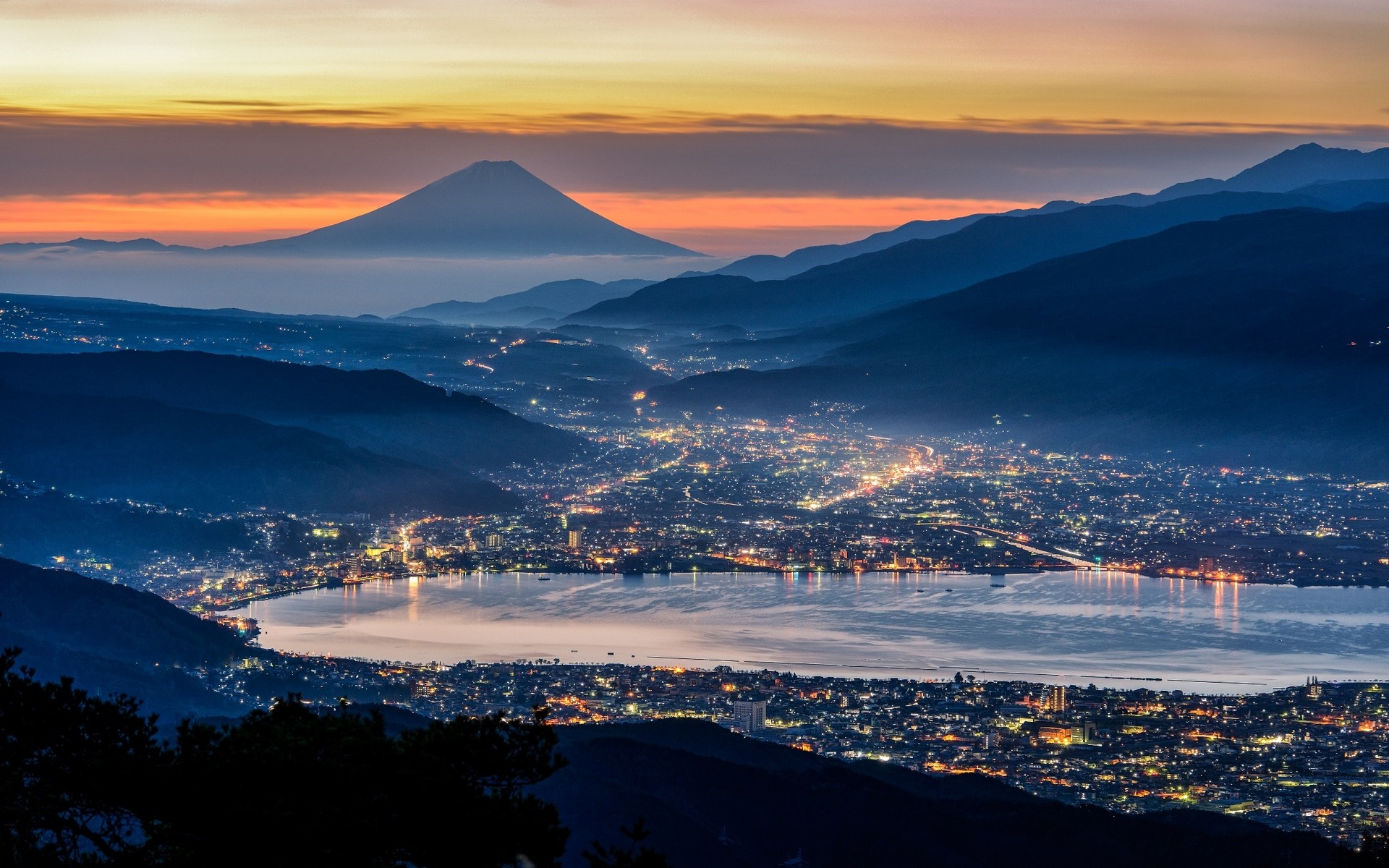 Mount Fuji 4K Japan Photography Night Wallpapers