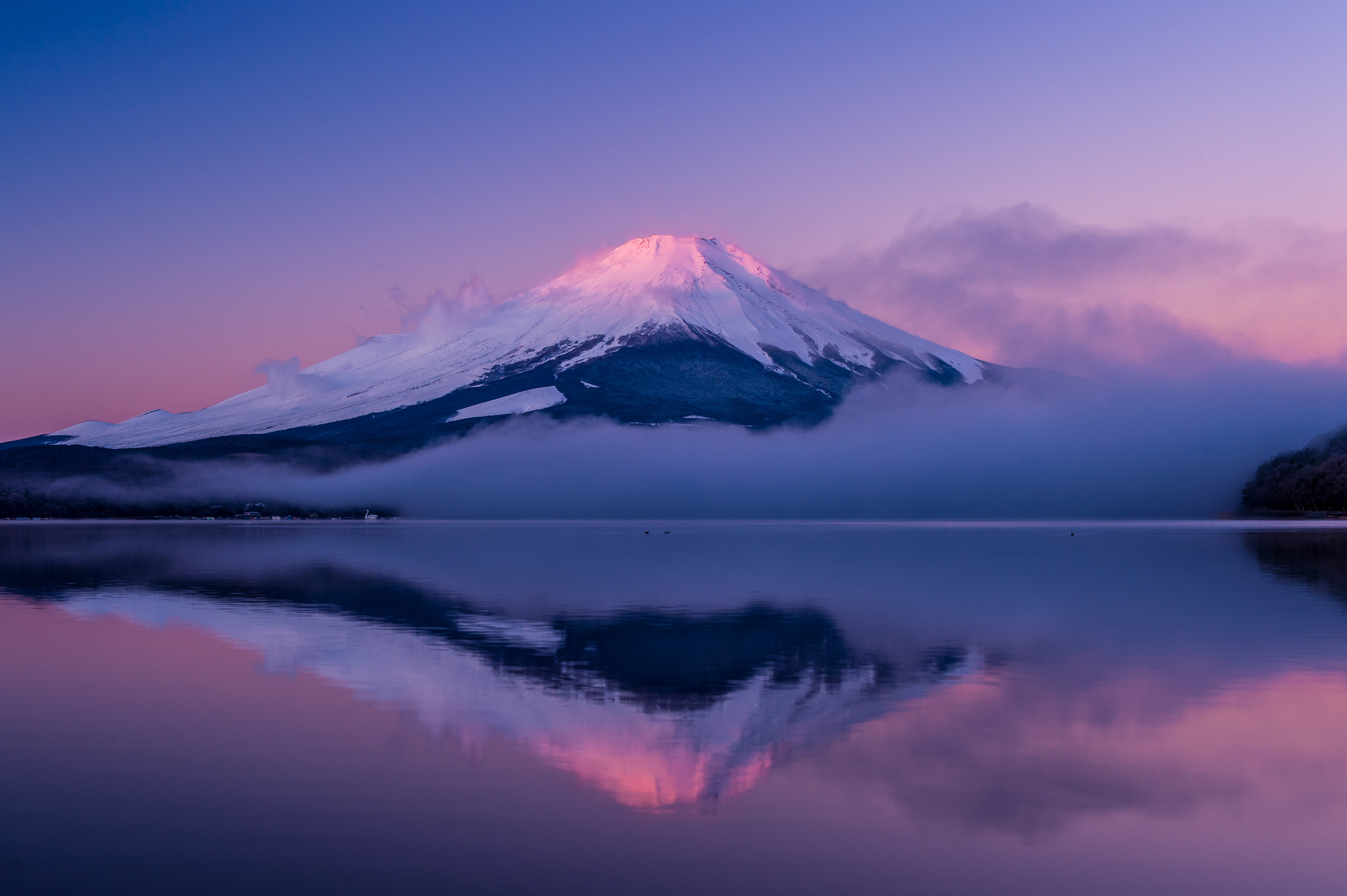 Mount Fuji Reflection Wallpapers