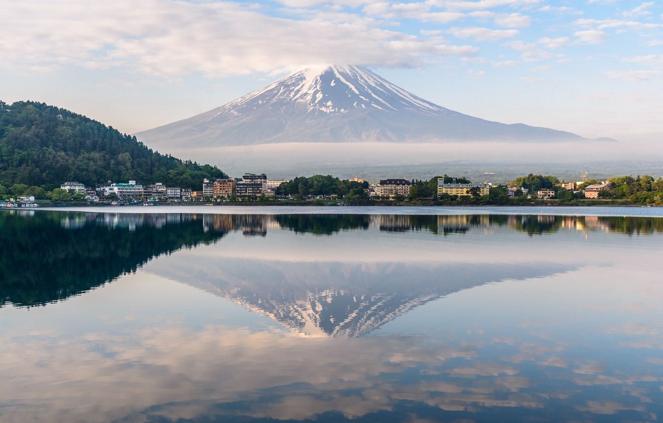 Mount Fuji Reflection Wallpapers