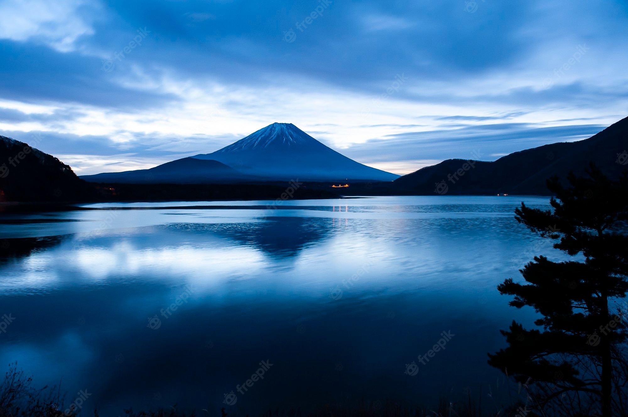 Mount Fuji Reflection Wallpapers