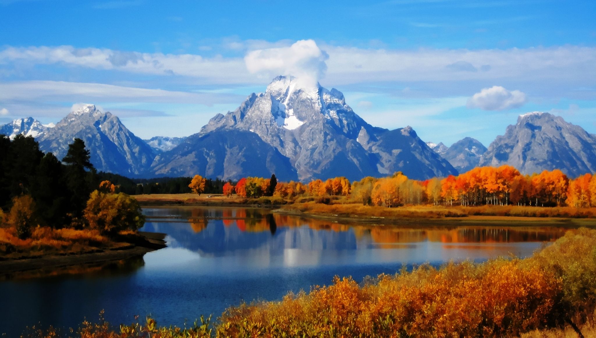 Mount Moran Wallpapers