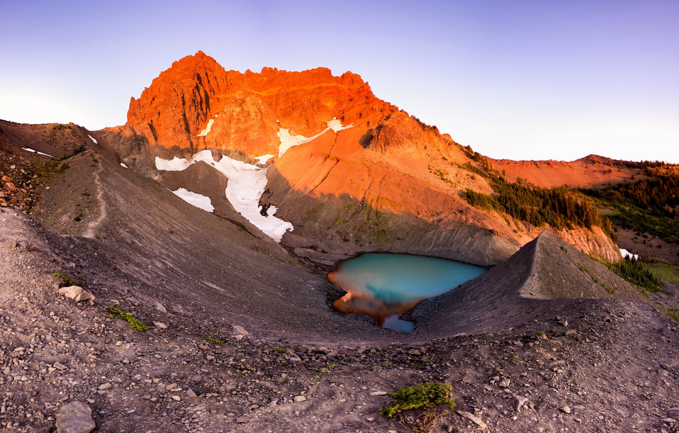 Mount Three Fingered Jack Wallpapers