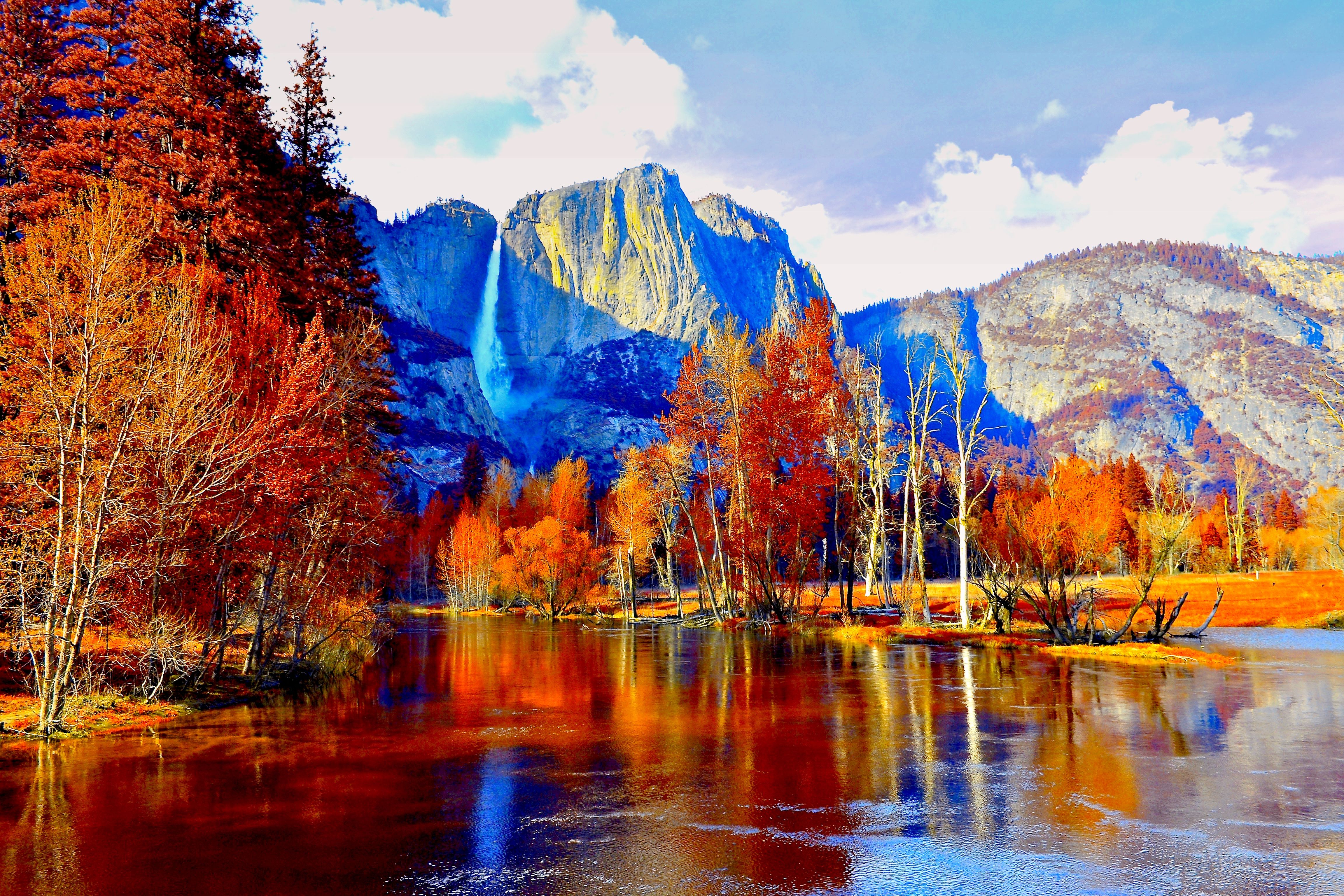 Mountain Fall Foliage Wallpapers