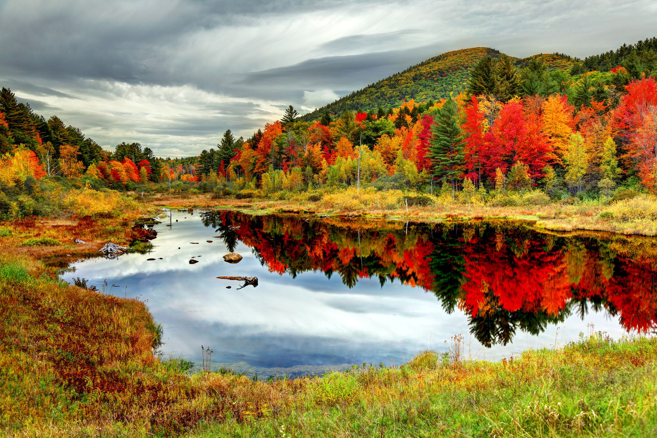 Mountain Fall Foliage Wallpapers