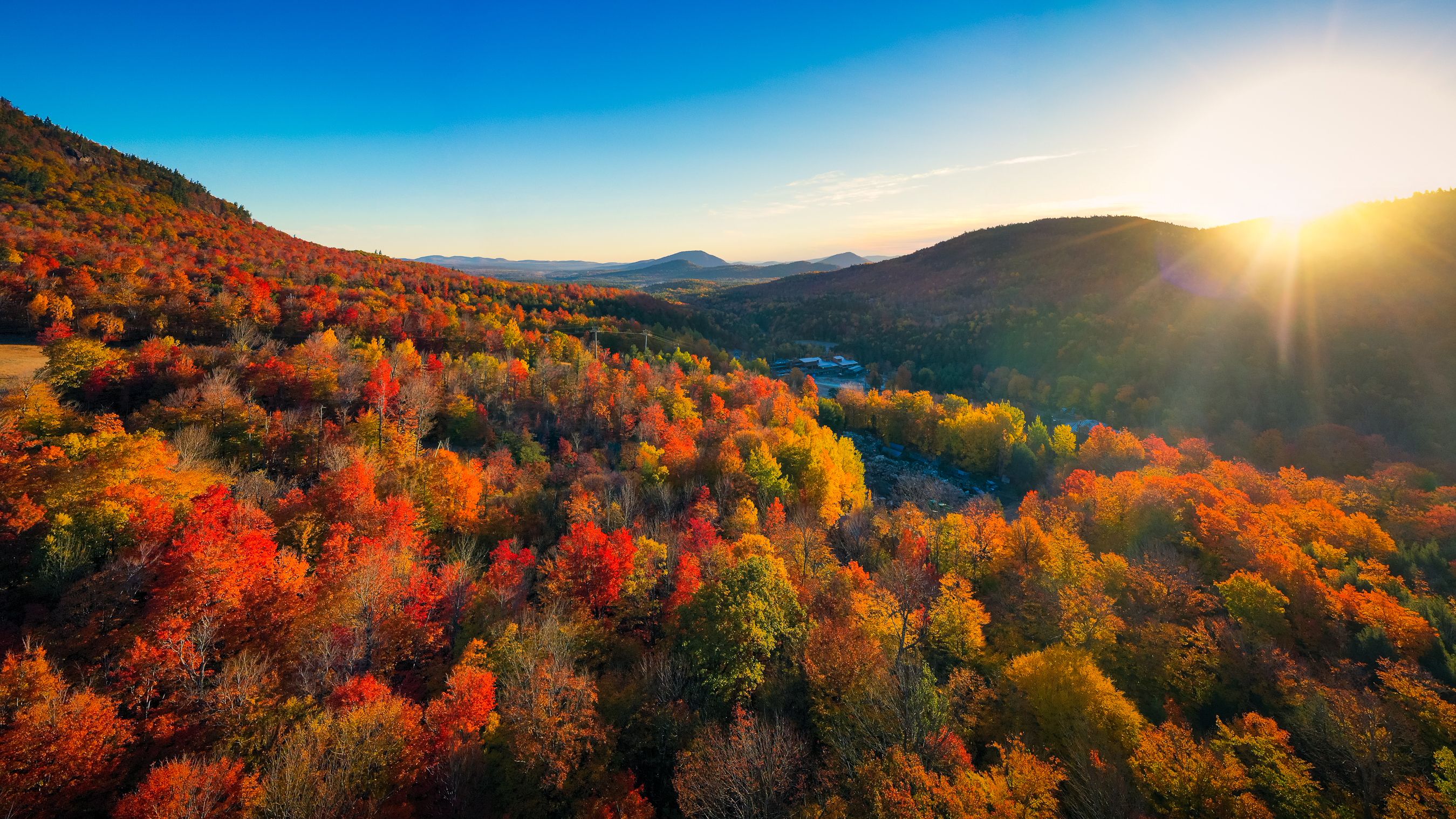 Mountain Fall Foliage Wallpapers