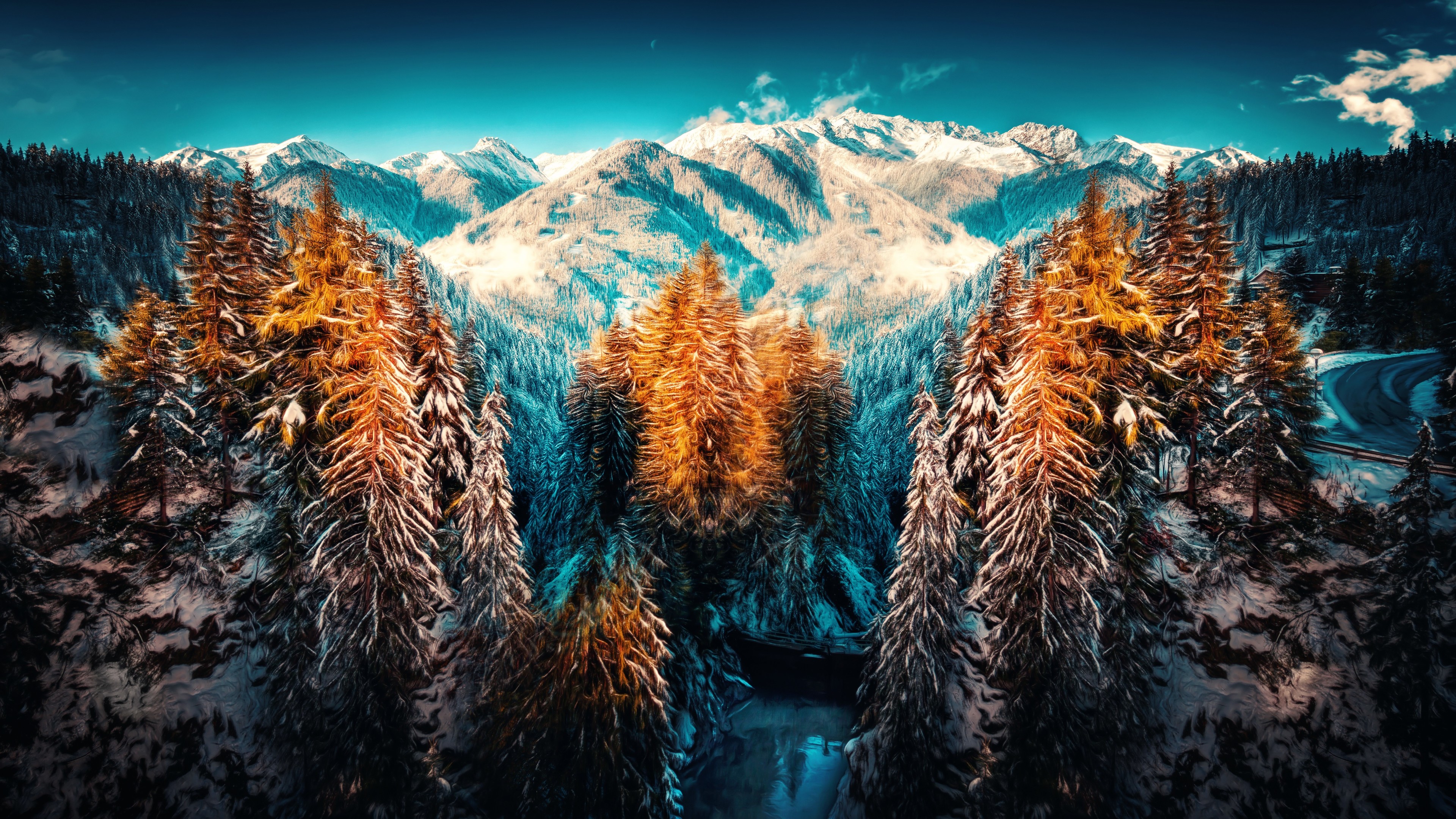 Mountain Forest Wallpapers