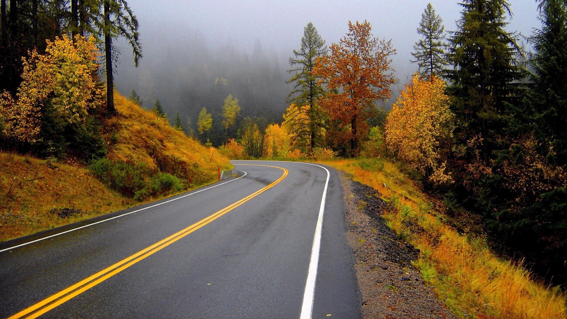 Mountain Road
 Wallpapers