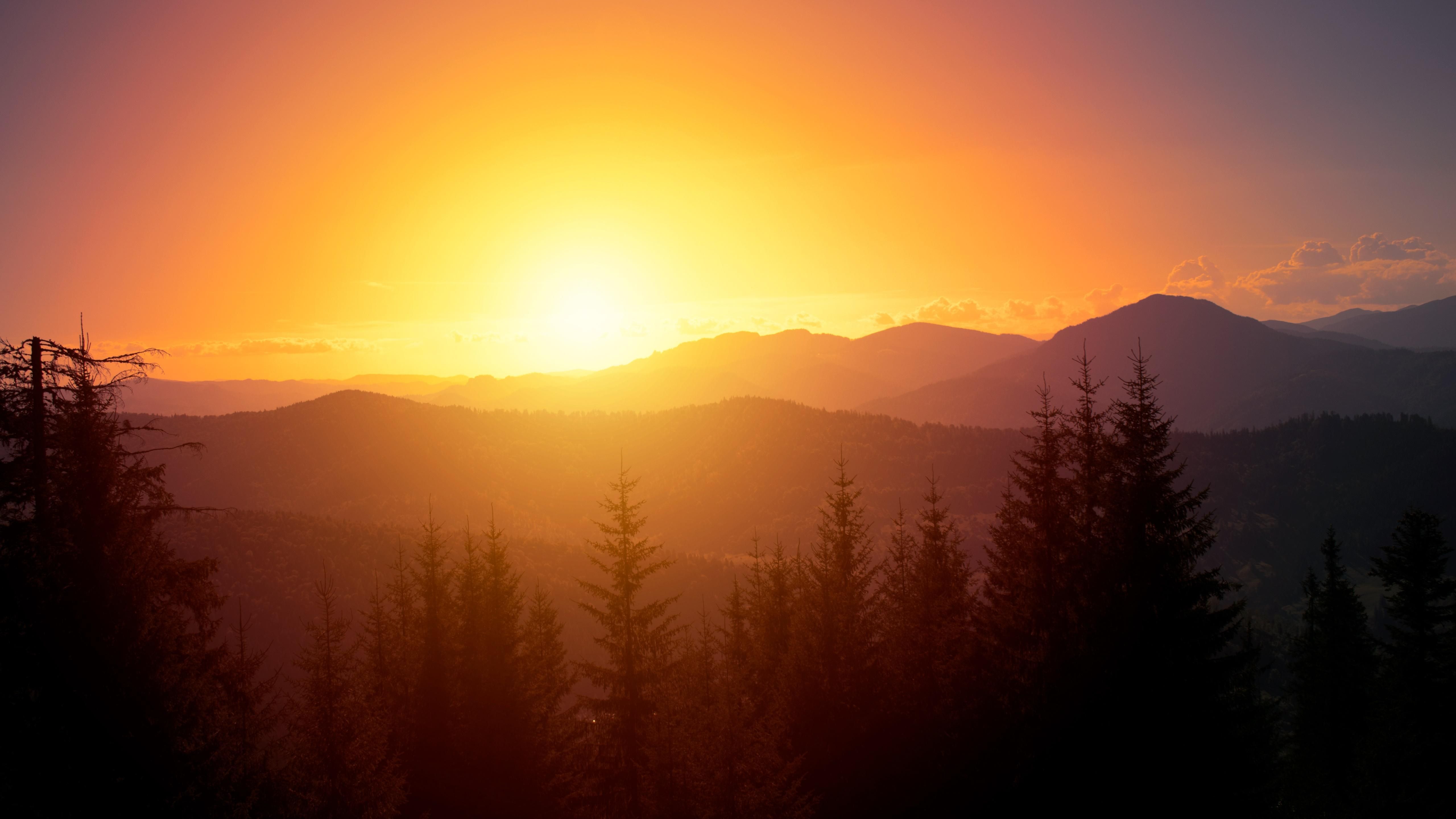 Mountain Sunrise Wallpapers