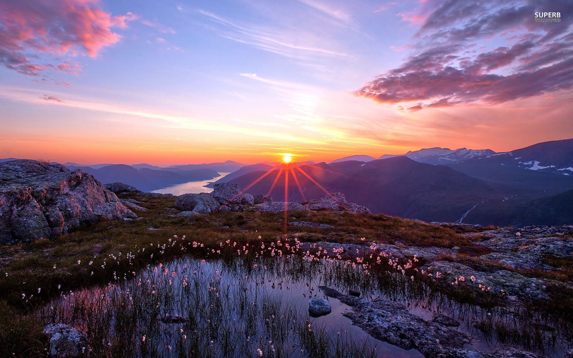 Mountain Top Sunrise Wallpapers