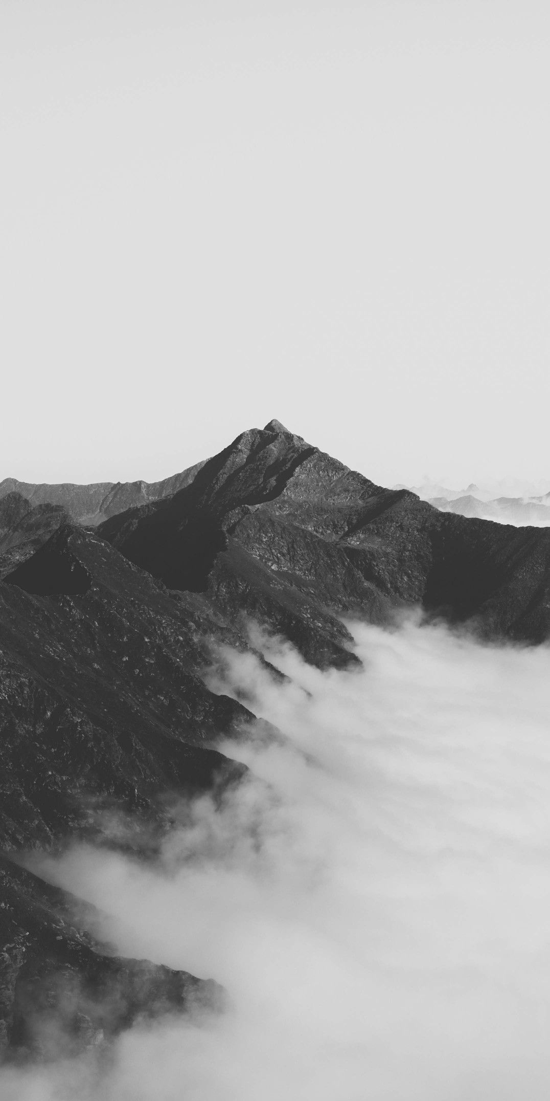 Mountains Black And White Wallpapers