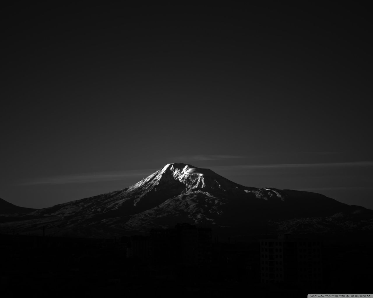 Mountains Black And White Wallpapers